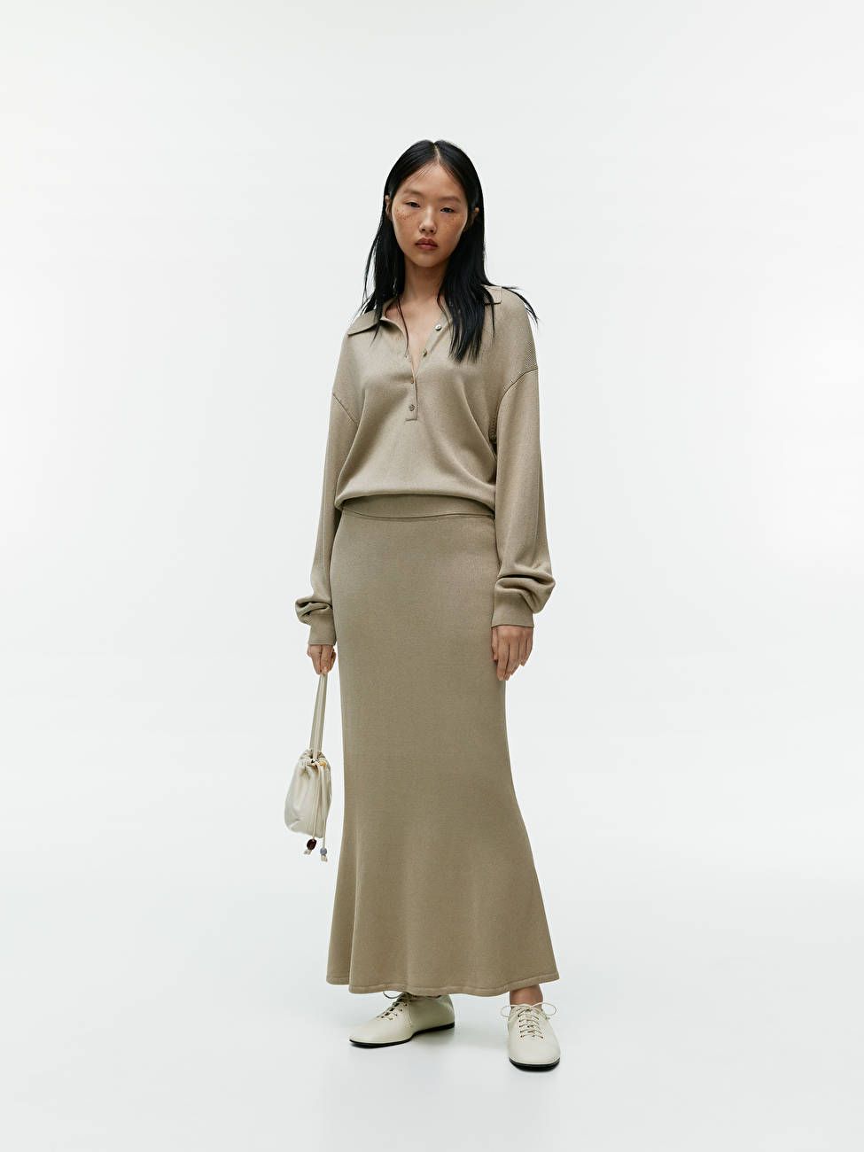 Knitted Midi Skirt | ARKET