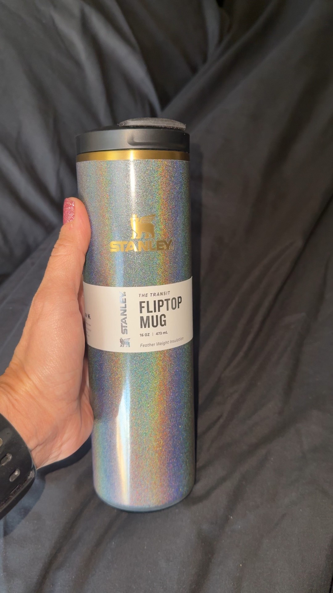 I’m in love with this 16 oz Stanley flip top mug. It’s so gorgeous and shimmery. 🤩🌟. This little beauty will keep liquids hot for 6 hours and liquids cold for 8 hours. 😍

#LTKActive #LTKSeasonal #LTKHome