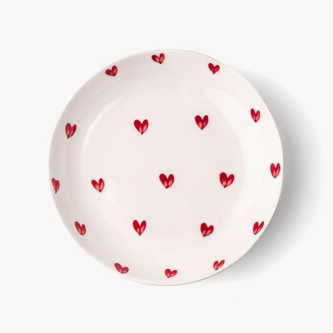 LT LOVE TIES LOVE NEST BOWL – HEART BOWL 2PCS WHITE CERAMIC HEART BOWL DESSERT/BOWLS/SALAD BOWL... | Amazon (US)