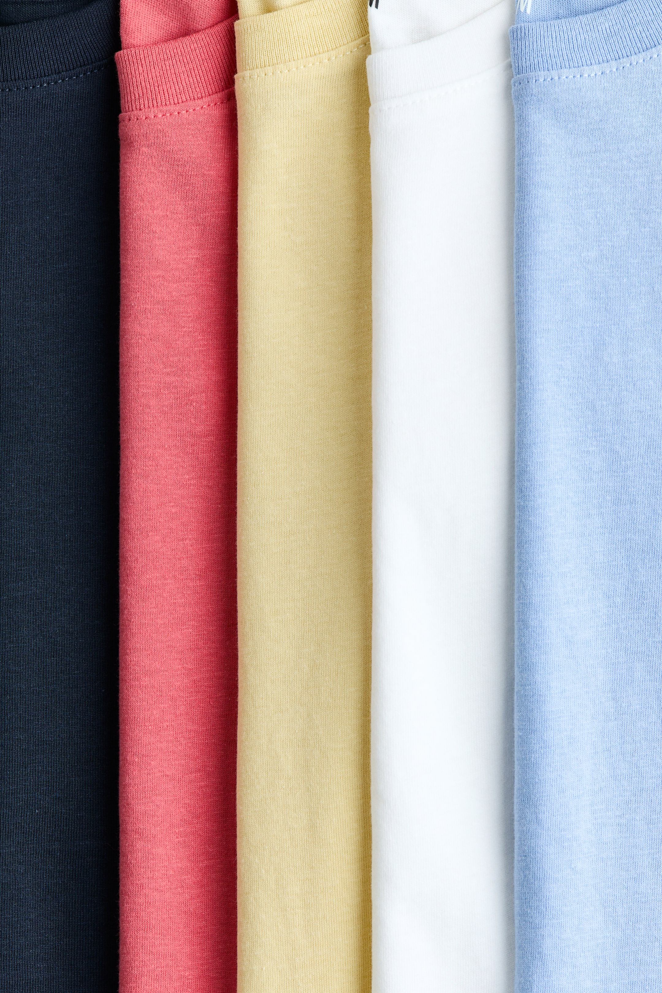 5-Pack Cotton T-Shirts | H&M (US + CA)