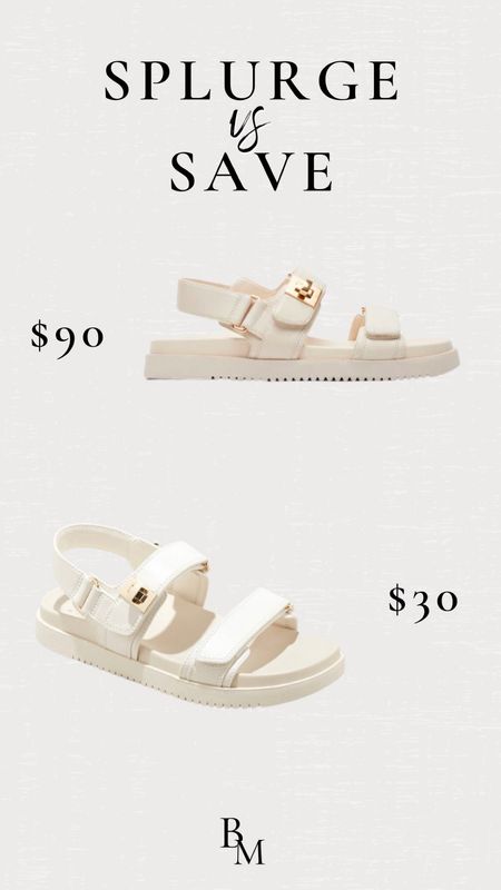 Look for less, designer dupes, target shoes, target sandals, splurge vs save

#LTKstyletip #LTKshoecrush #LTKfindsunder50