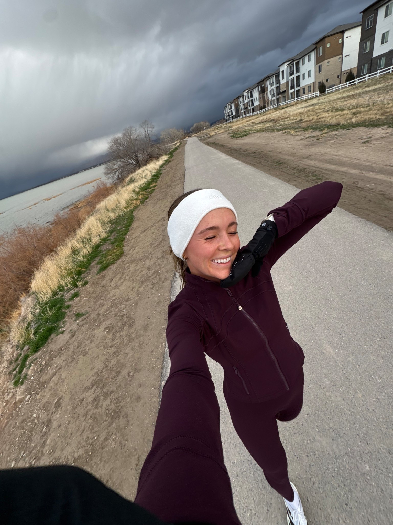 Today’s run / lift fit!

Jacket: 4
Bra: 4
Leggings: 2