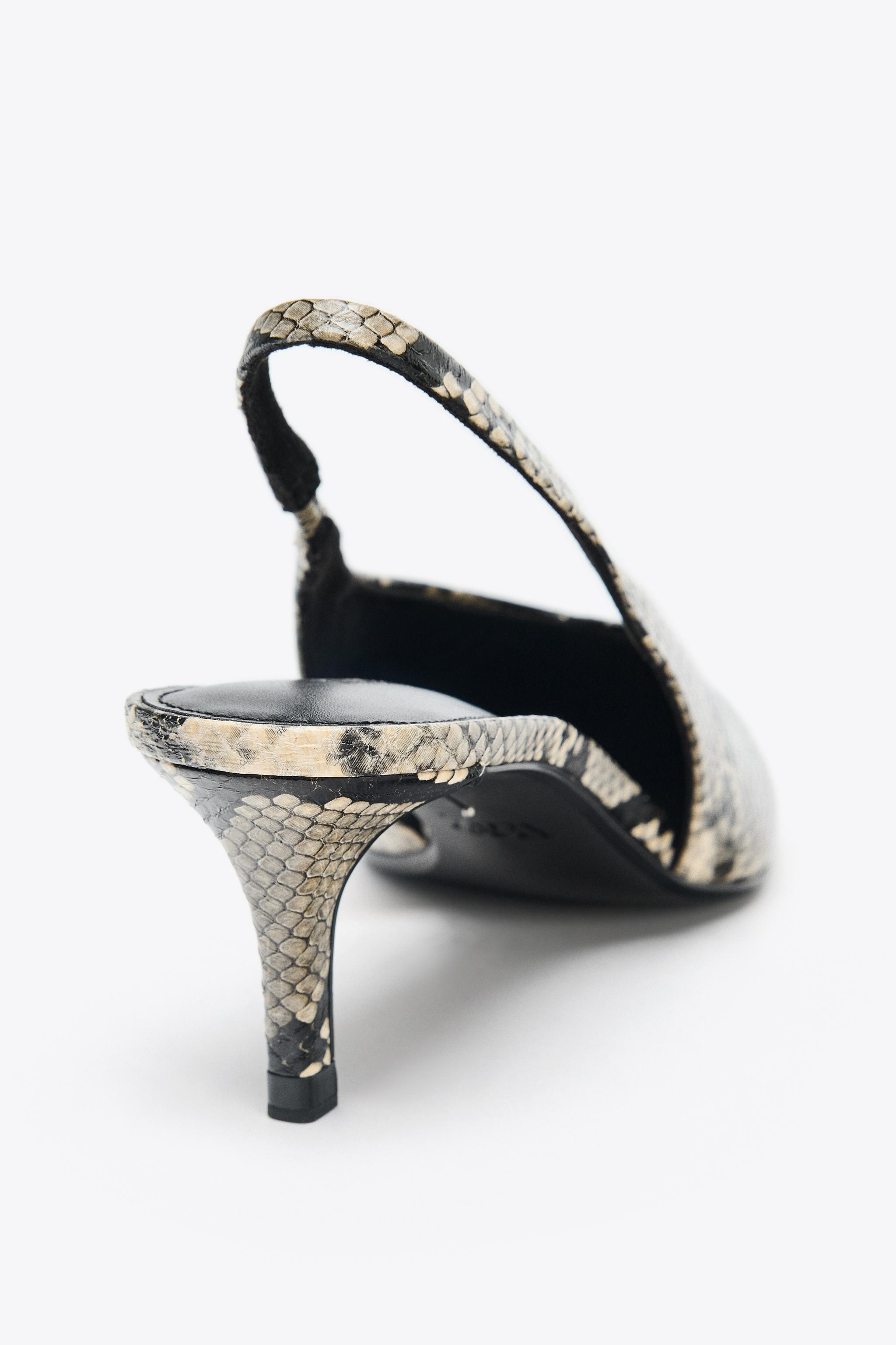 ANIMAL PRINT SLINGBACKS | Zara US