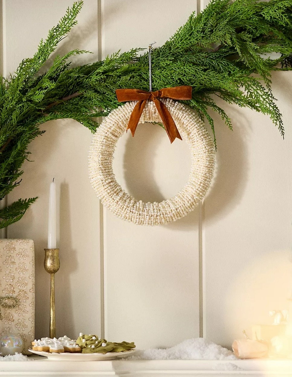Such a pretty pearl wreath!

Anthro finds, Christmas 2025, Christmas wreath, Christmas decor 

#LTKFindsUnder100 #LTKHome #LTKSeasonal