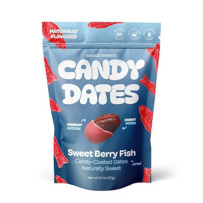 Smood Sweets Sweet Berry Fish Candy Dates - 3oz | Target