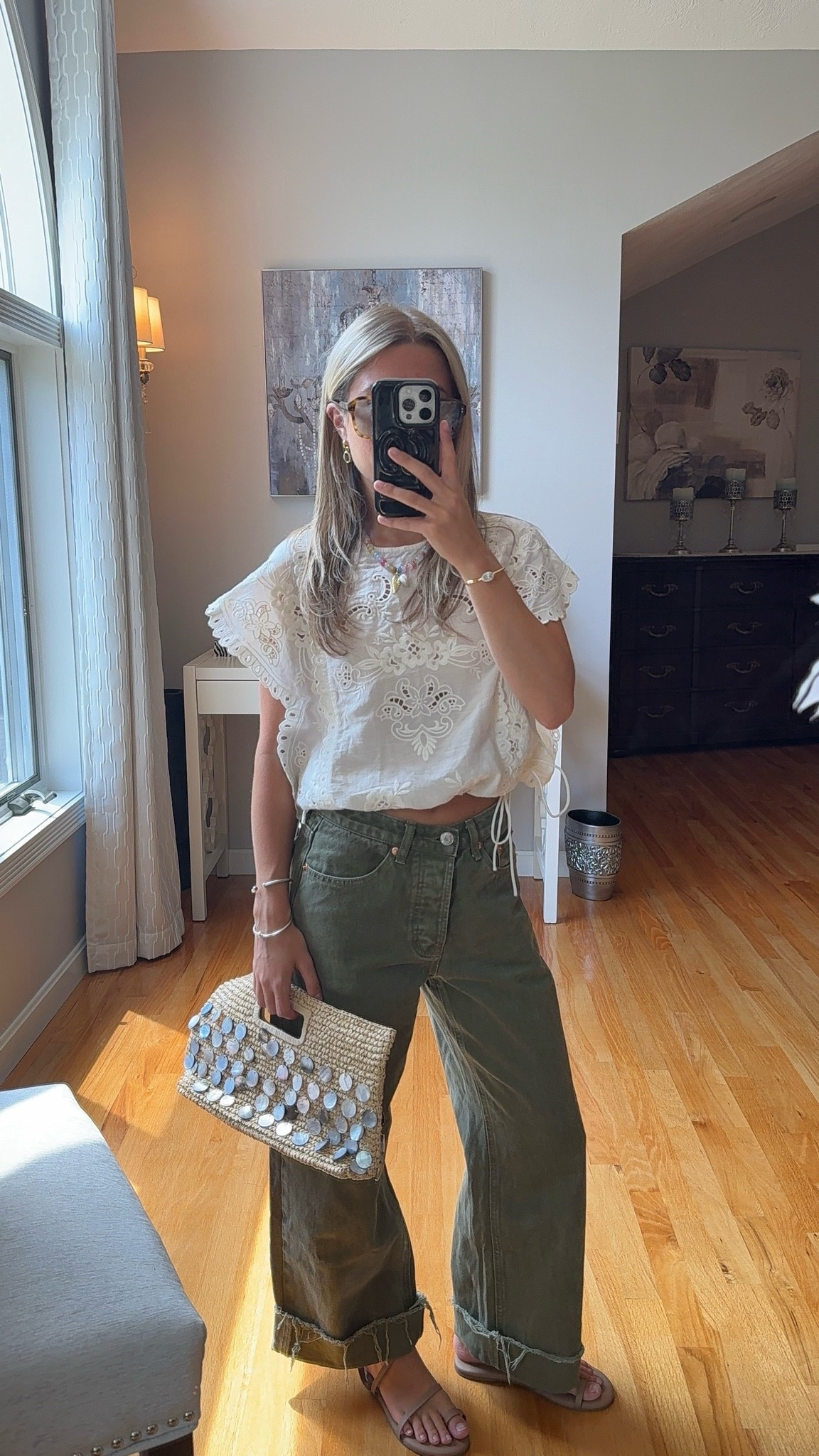 wearing a 2 in top and 23 in jeans!

#LTKootd #LTKU #LTKSeasonal