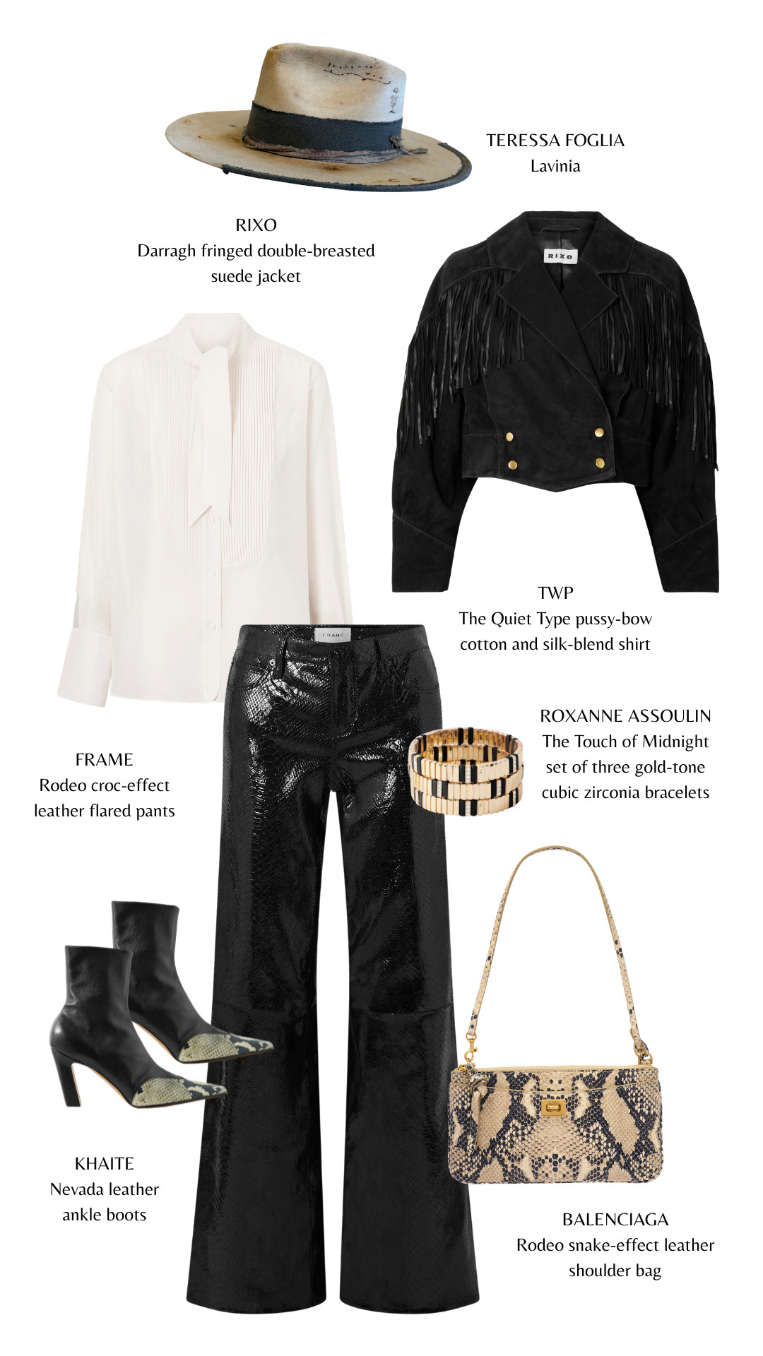 Strong silhouette, soft details 🖤
#ModernStyle #WesternChic #OutfitInspo 

 #LTKFestival #LTKgrwm #LTKootd