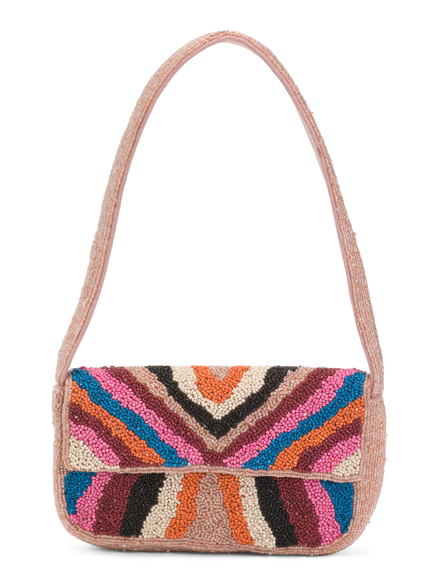 All Over Beaded Shoulder Bag | TJ Maxx
