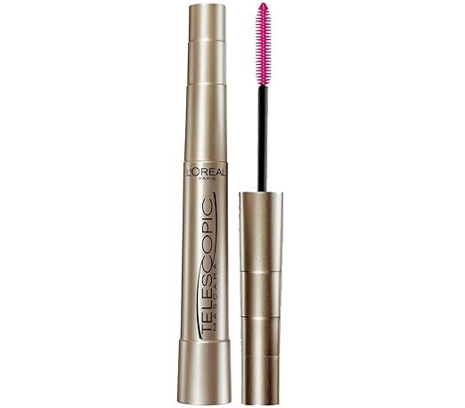 L'Oréal Paris Makeup Telescopic Original Lengthening Mascara, Blackest Black, 0.27 fl. oz. | Amazon (US)