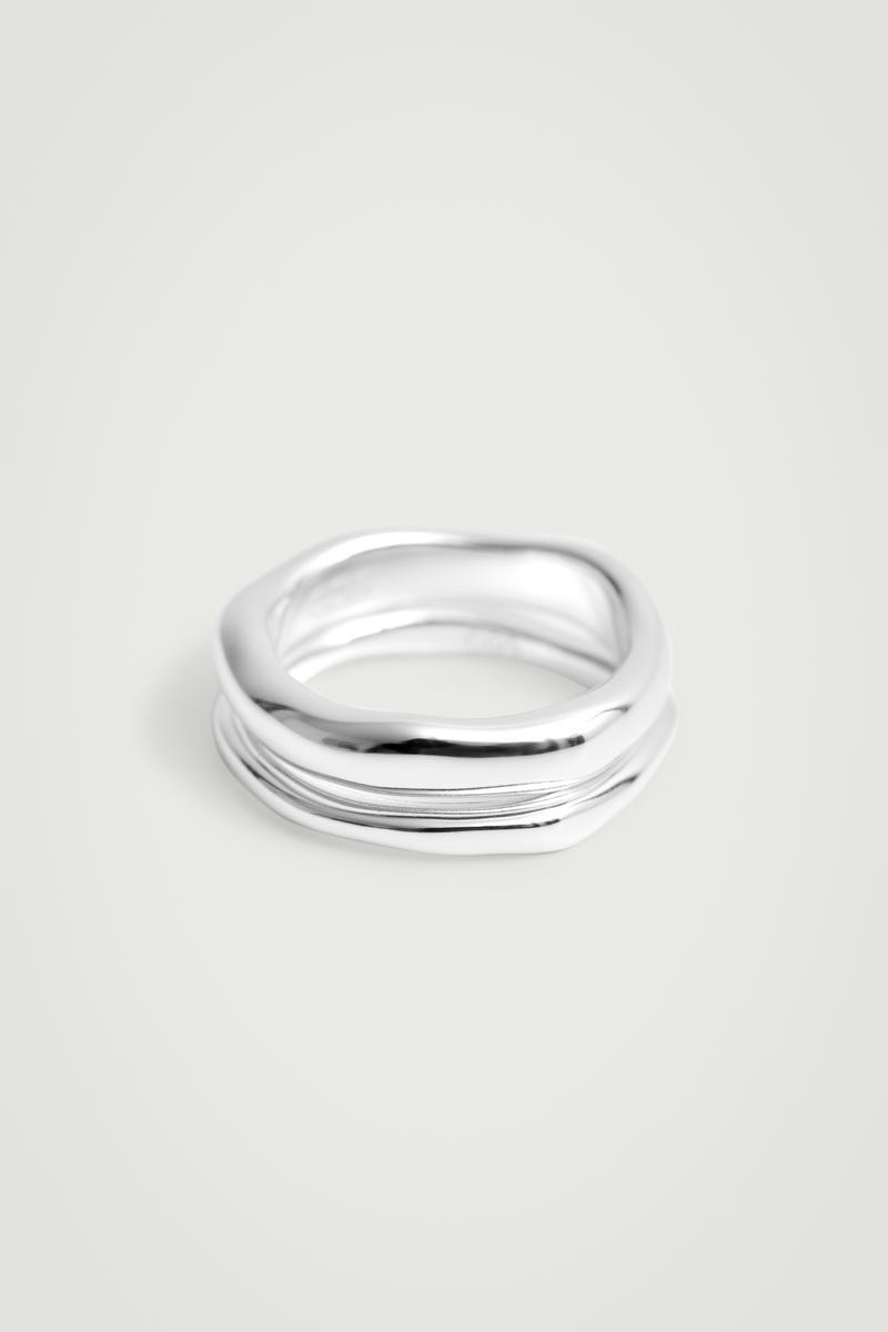 Two-Pack Sterling Silver Rings | COS (US)