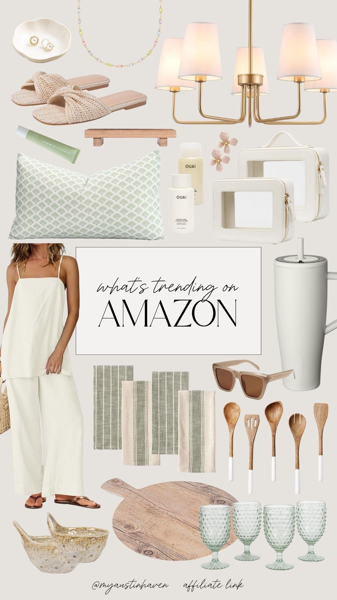 Everything trending on Amazon right now...neutral finds, effortless outfits and home pieces that feel elevated. ✨

amazon finds, trending amazon products, neutral aesthetic finds, amazon fashion finds, amazon home decor, everyday essentials amazon, minimalist style finds, coastal neutral style, spring outfit inspo, casual chic outfit, home styling essentials, amazon kitchen finds, woven accessories, neutral wardrobe staples, affordable luxury finds 

 

#LTKHome #LTKmomlife #LTKdayinmylife