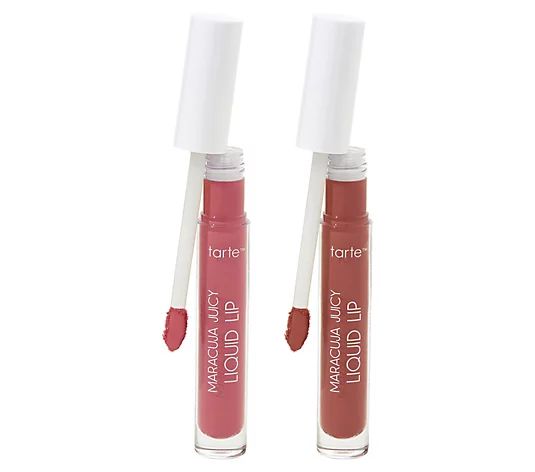 tarte Maracuja Juicy Liquid Lip Duo | QVC