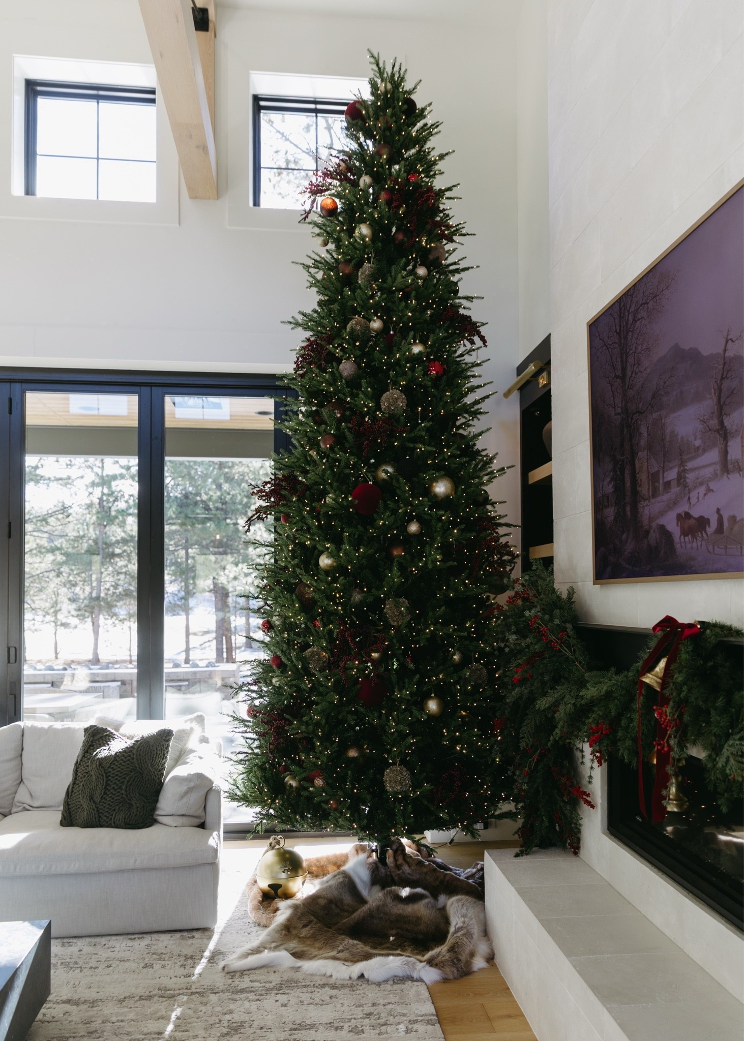 The tree that sells out every year! The early bird gets the worm. This is the 15’!!!! It’s incredible.