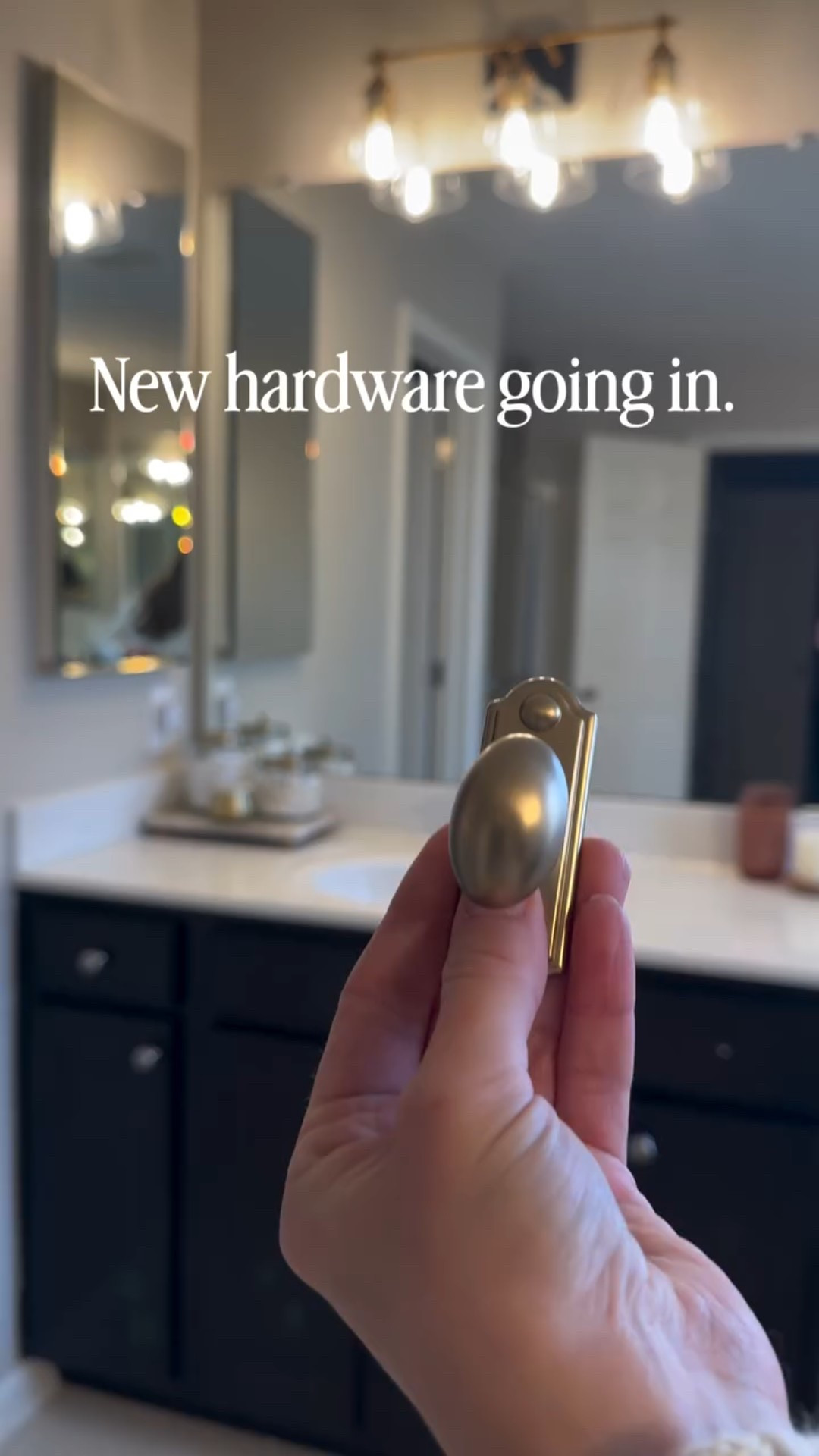 Same vanity. Different vibe. 

Details matter. But so does the budget and you’d never believe these are from Amazon! 

#ltkhome

#DIYHome #HomeUpgrade #BudgetMakeover #SatisfyingTransformation