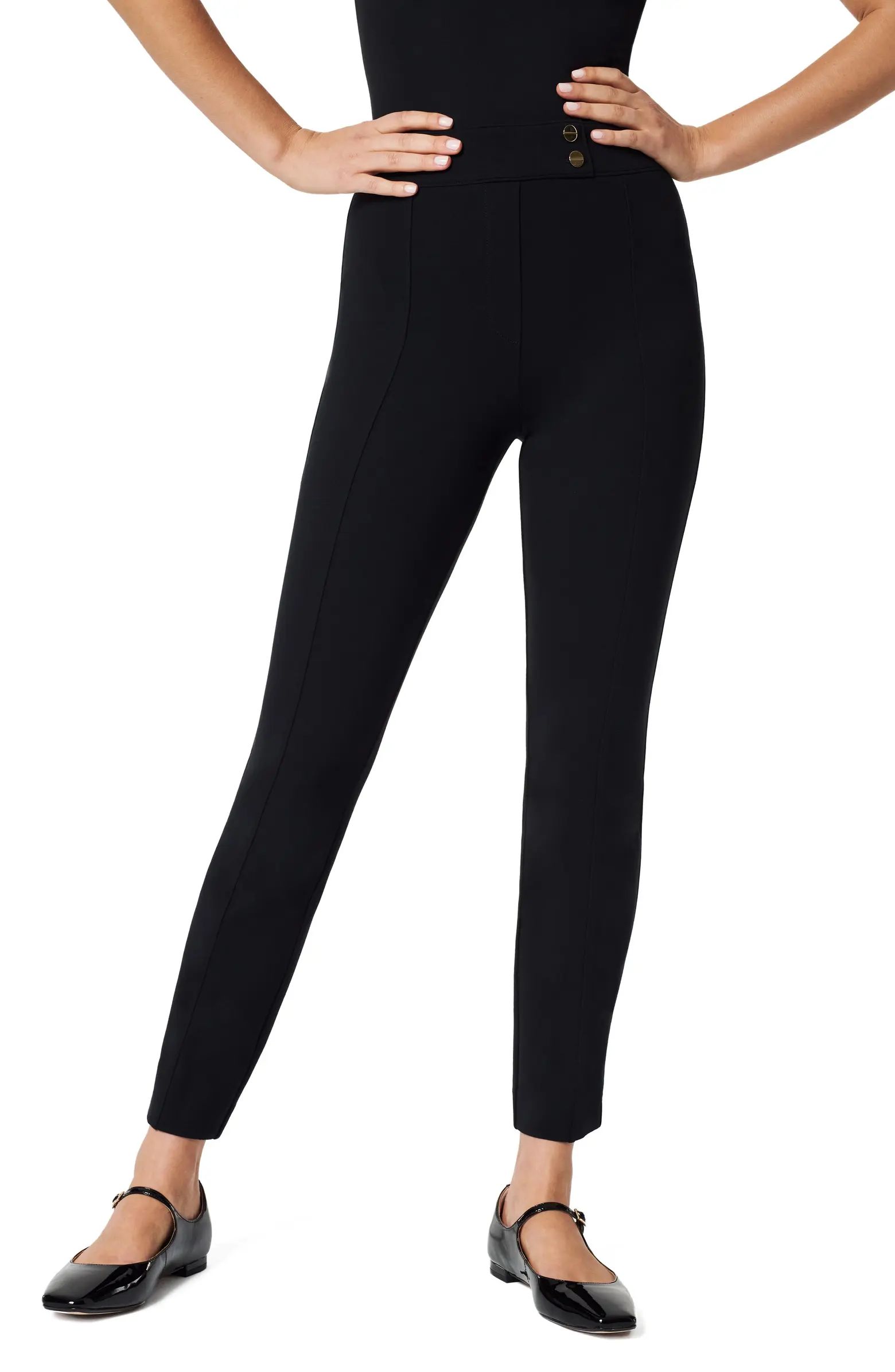 SPANX® The Perfect Pull-On Ankle Tapered Ponte Pants | Nordstrom | Nordstrom