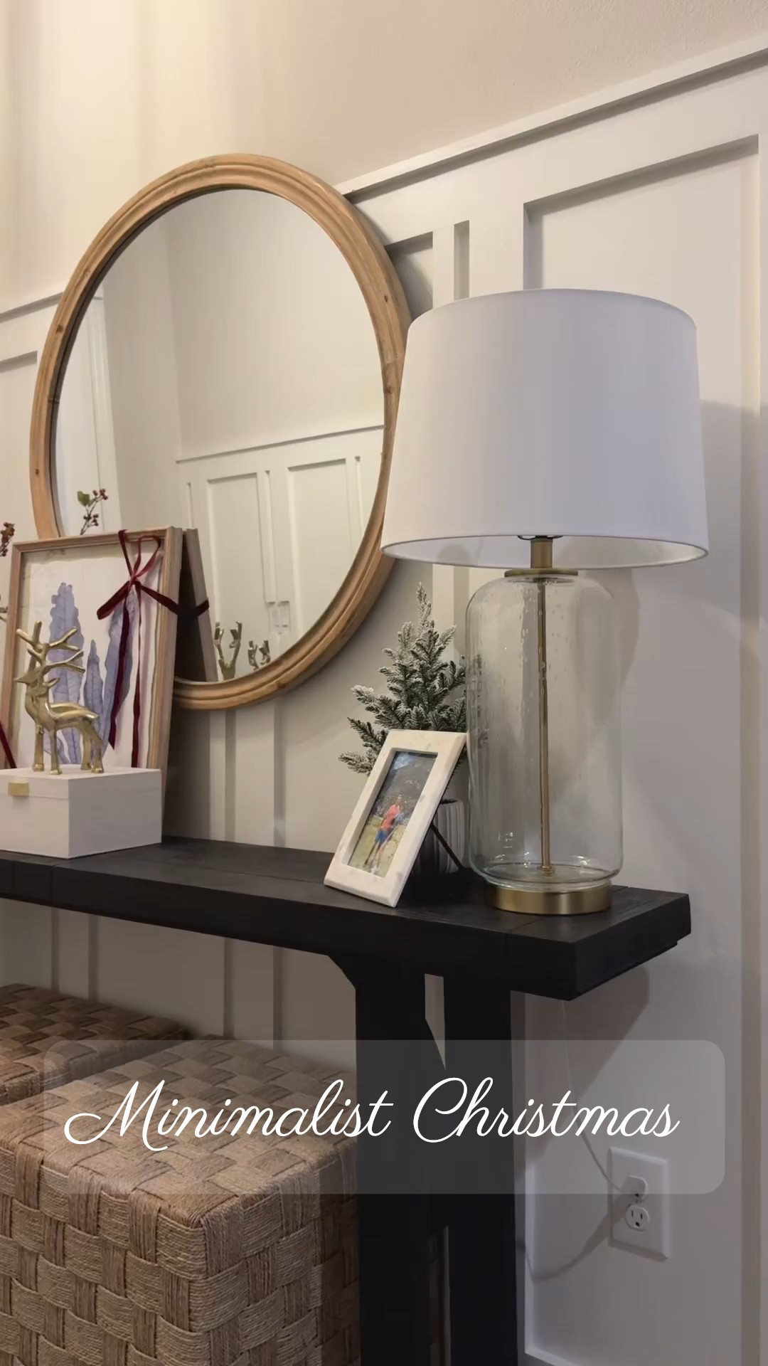 Warm, welcoming, and a little bit magical ✨🎄 My entryway is officially dressed for the coziest season. Soft neutrals, subtle sparkle, and those little Christmas touches that make home feel extra special. Linking everything for your winter decor refresh ❄️🤍 #WinterDecor #CozyEntryway #ChristmasAtHome 

#LTKHome #LTKHoliday #LTKHome #LTKHoliday #LTKSeasonal