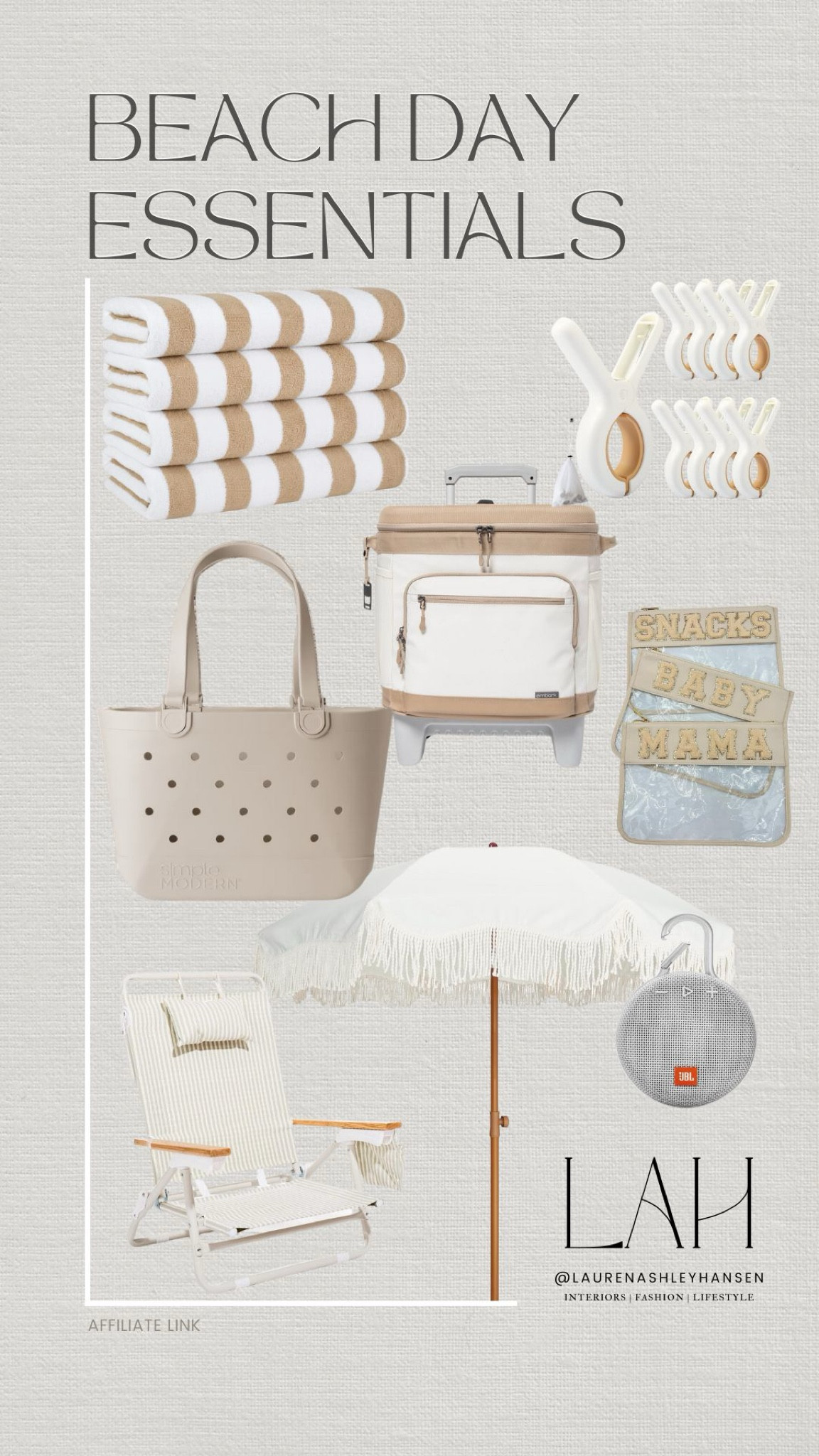 Aesthetic beach day essentials ☀️🌴

#LTKTravel #LTKSwim #LTKHome