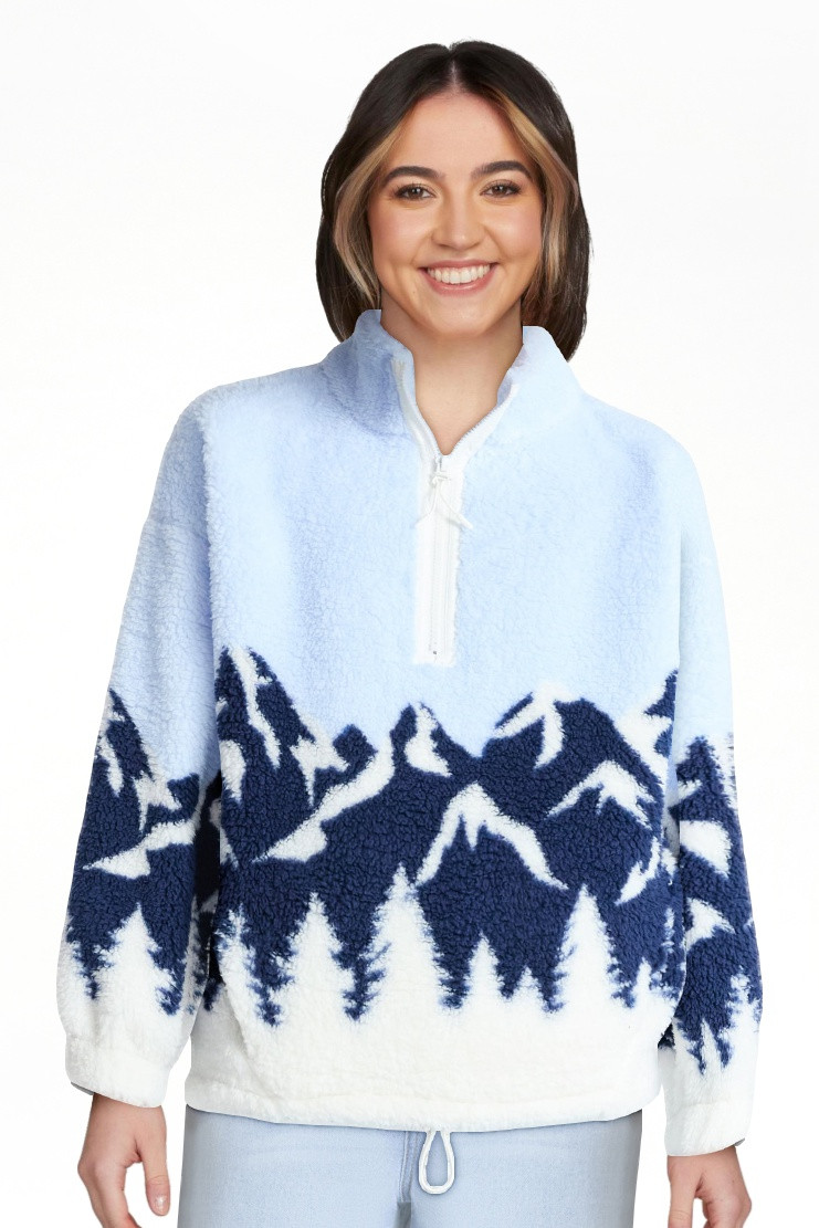 No Boundaries Plush Half-Zip Pullover, Women's | Walmart (US)