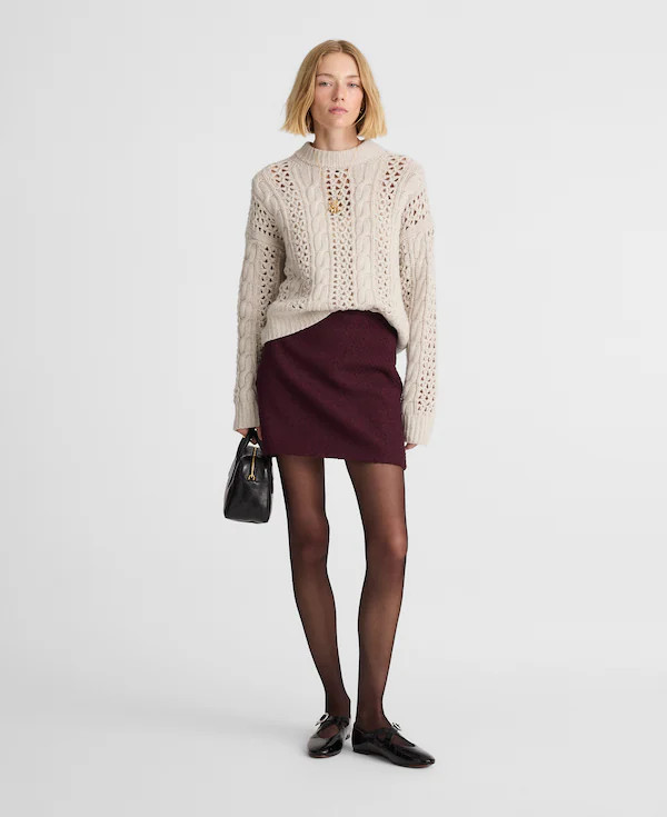 Mini Skirt in Tweed | Madewell