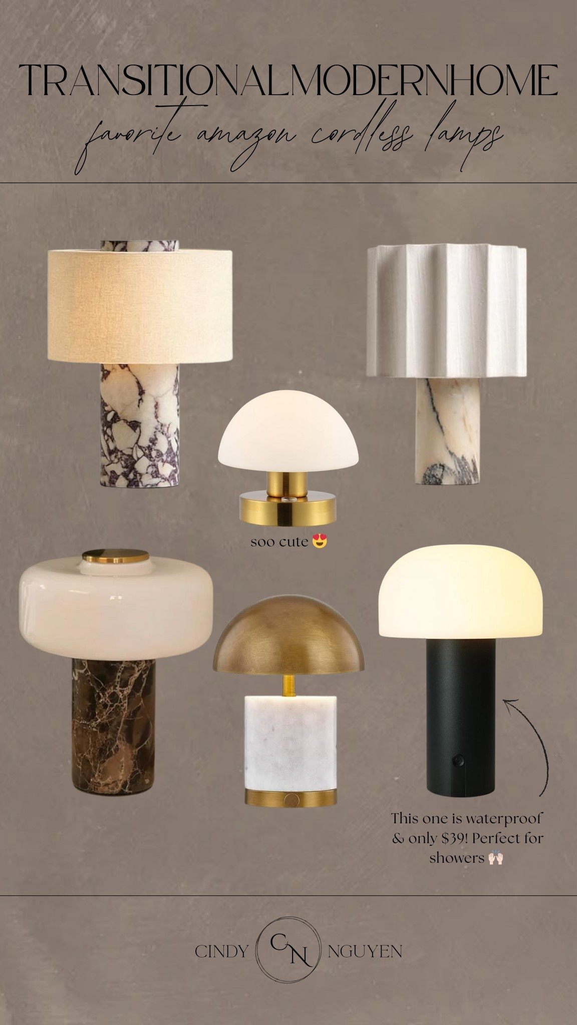 Rechargeable portable table lamps are a fave lately! These are some I’ve found & love from all price points 🙌🏻

#lamps #tablelamps #rechargeable #cordless #homedecor

#LTKSaleAlert #LTKHome