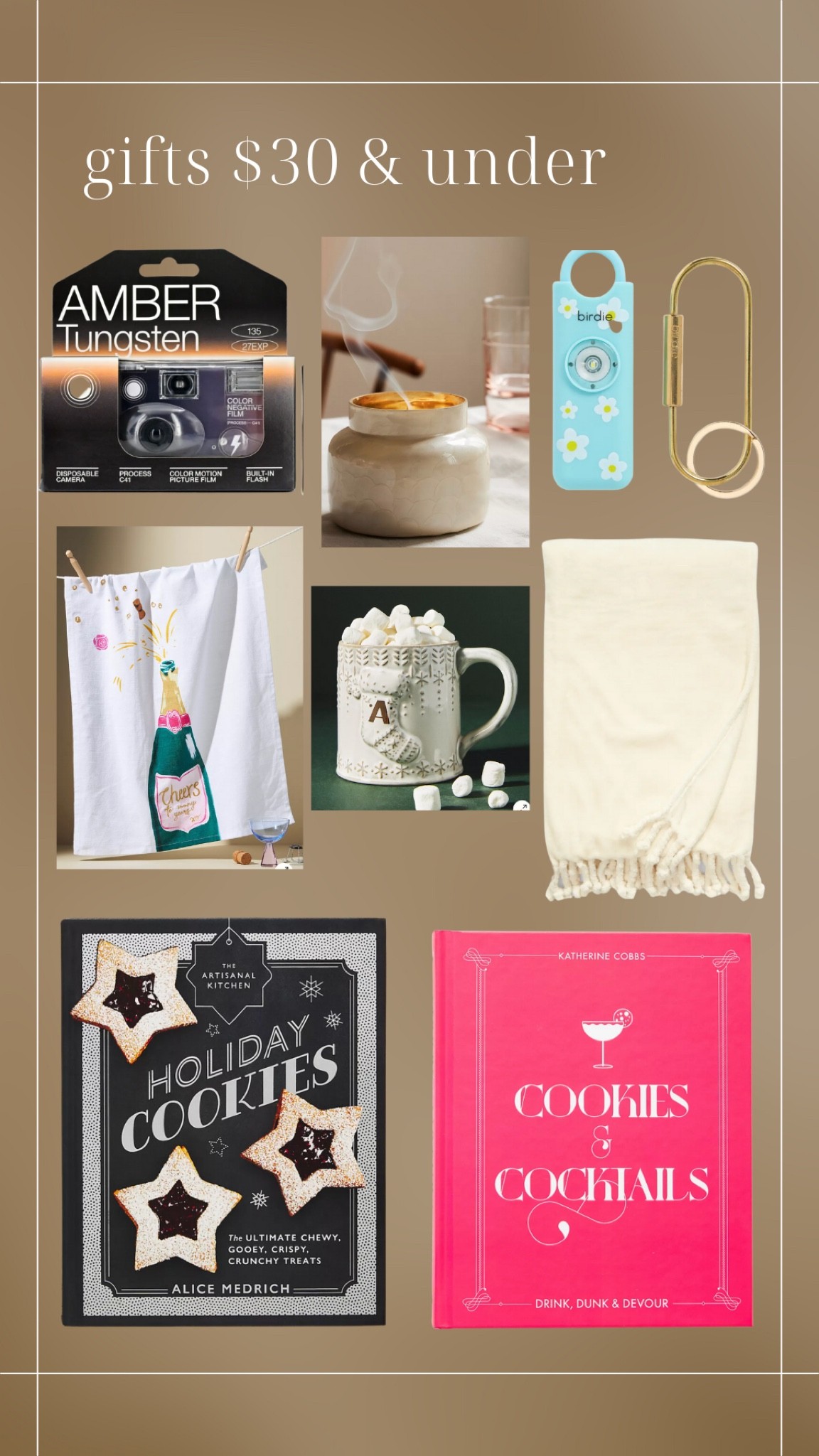 Gifts $30 and under. Gifts that are perfect for white elephant party

#LTKHoliday #LTKunder50 #LTKhome