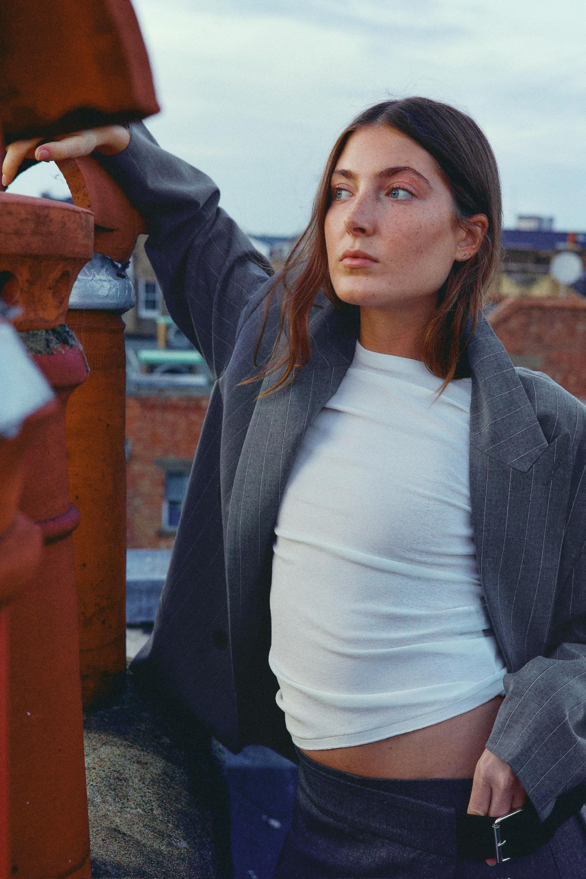 OVERSIZED PINSTRIPE BLAZER | Zara US