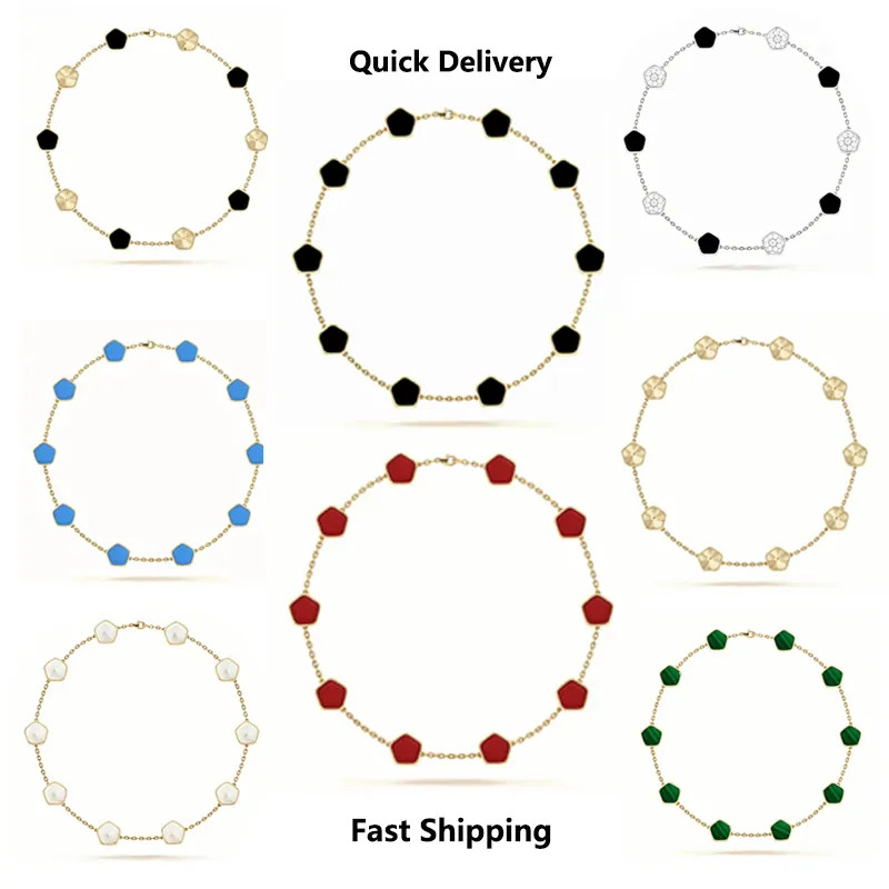 Save Big on Bulk Mother Pearl Clover Jewelry High Quality Clover Necklace Designer Necklace For W... | DHGate