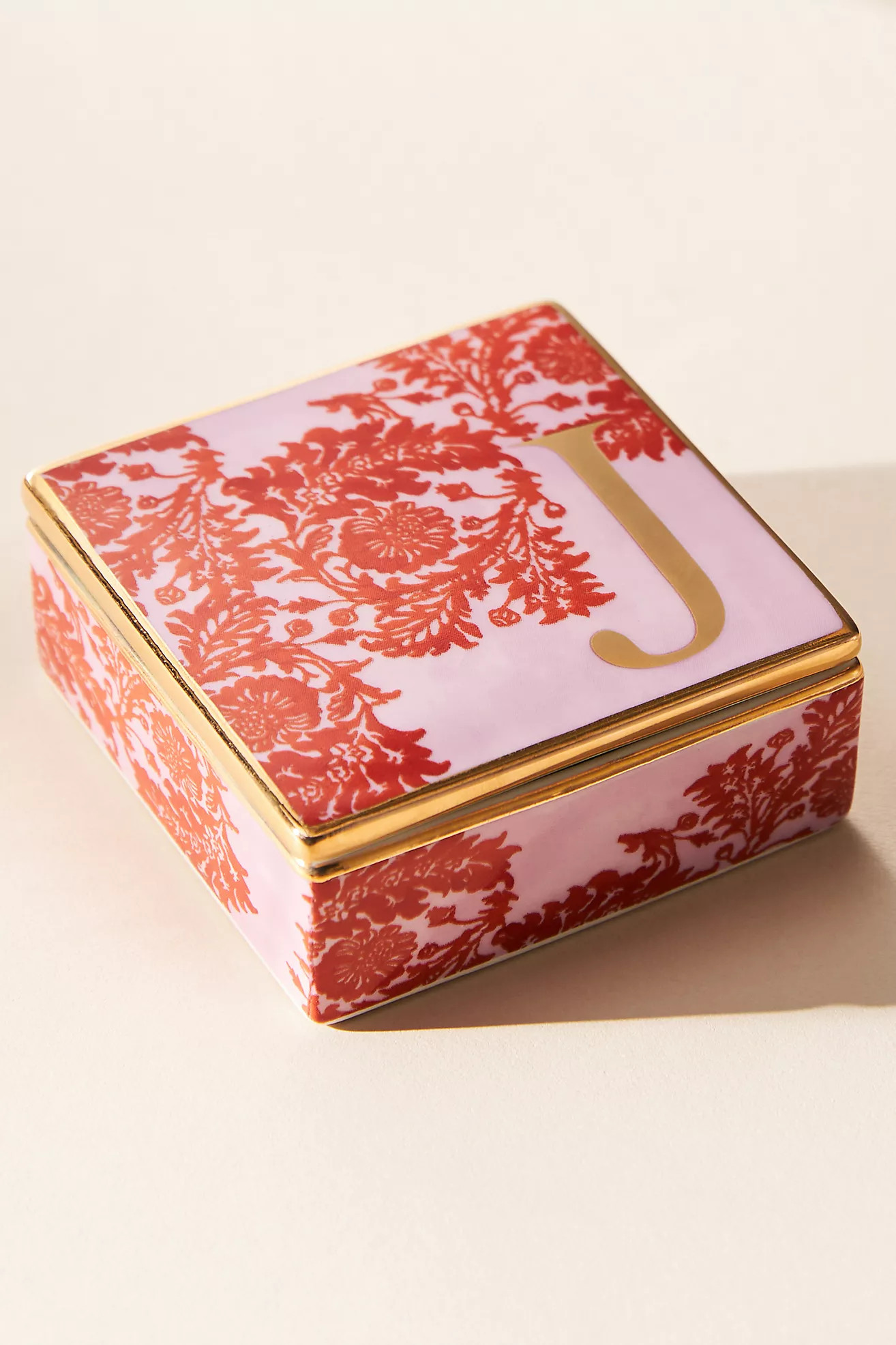 Venice Monogram Trinket Dish | Anthropologie (US)