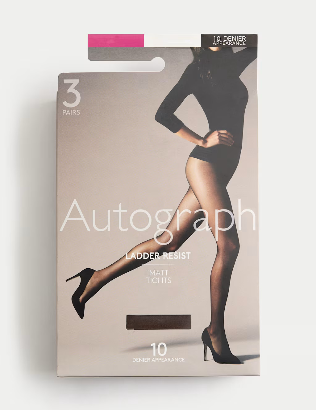 3pk 10 Denier Ladder Resist Matt Tights | Marks & Spencer (UK)