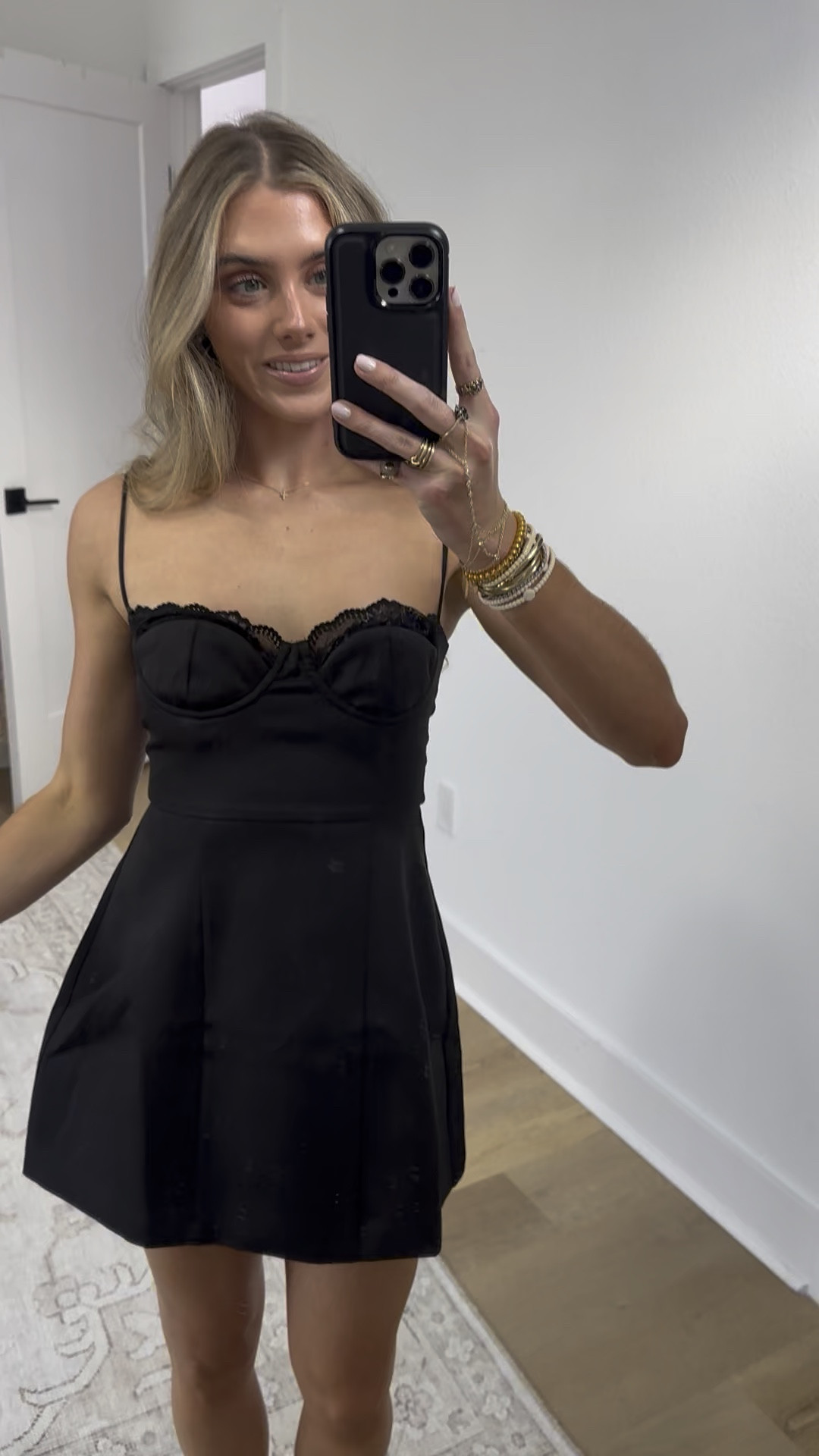 Showpo size 2. The black hue keeps it sleek and versatile while the silhouette sculpts and flatters from every angle, ready for dinners, dance floors and everything in between.
Benson Mini Dress - Sweetheart Fit And Flare Tulip Dress In Black delivers effortless polish with a romantic neckline and a playful skirt that moves with you. The fit is secure, the vibe is confident, and the styling options are endless, think delicate jewellery and a swipe of gloss for a chic, easy look.
This is one of those dresses you’ll reach for when you want compliments without the fuss. Inclusive, flattering and made for real life, just zip, go and feel amazing

#LTKHoliday #LTKFindsUnder100 #LTKootd