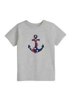 Crown & Ivy™ Boys 4-7 Appliqué Graphic T-Shirt | Belk