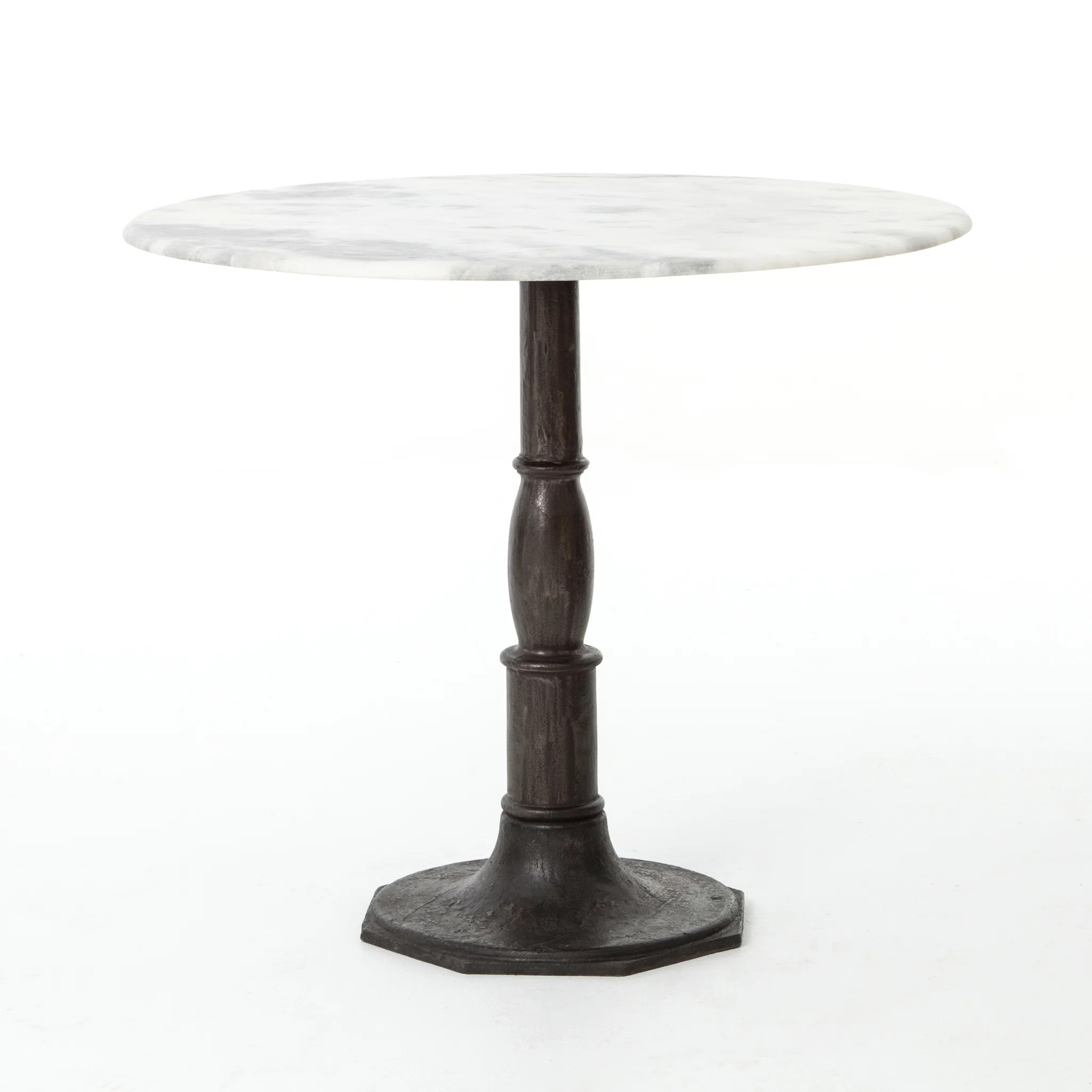 Lucy Round Marble Dining Table | Perigold