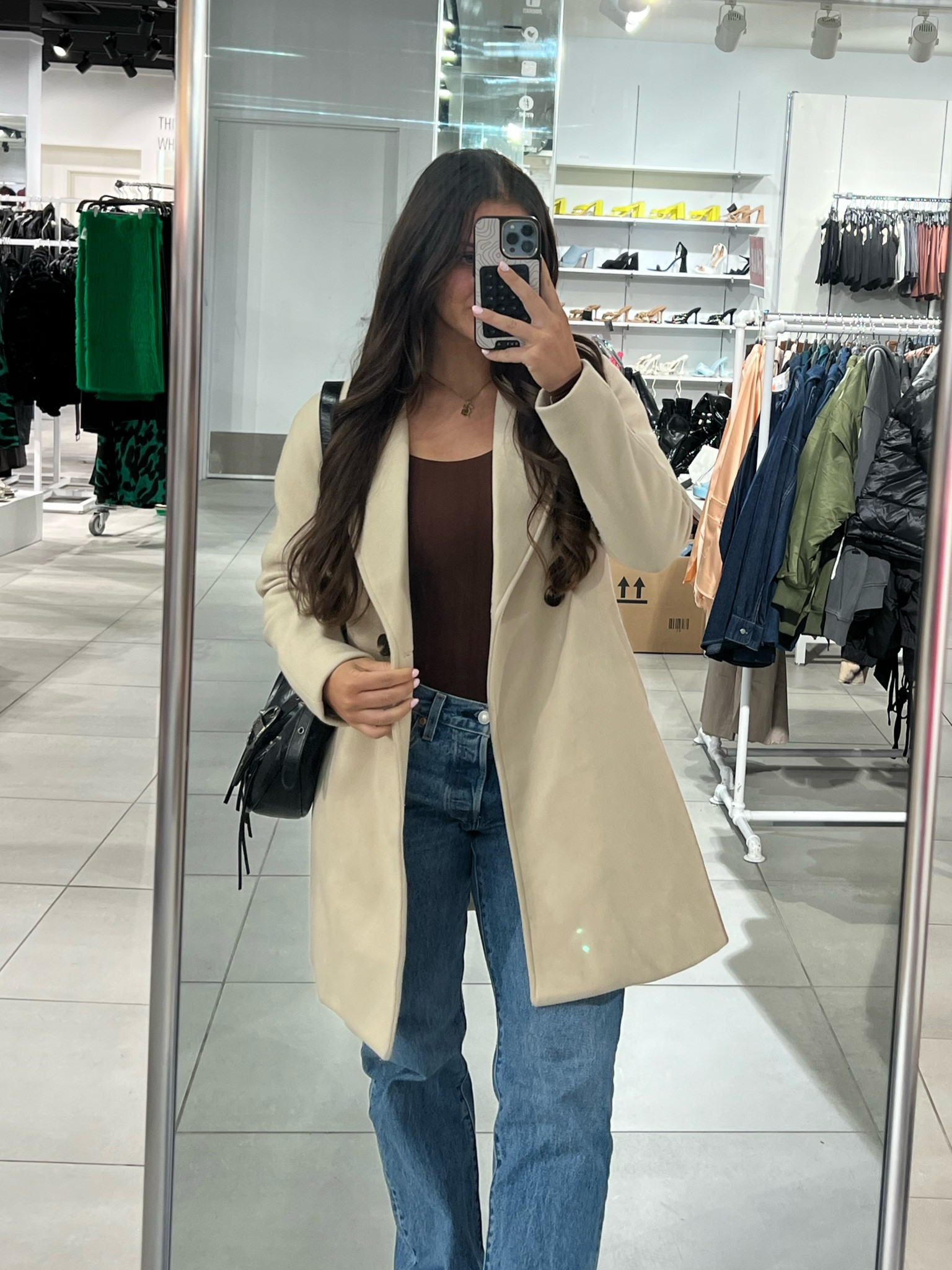 neutral winter outfit ❄️🖤