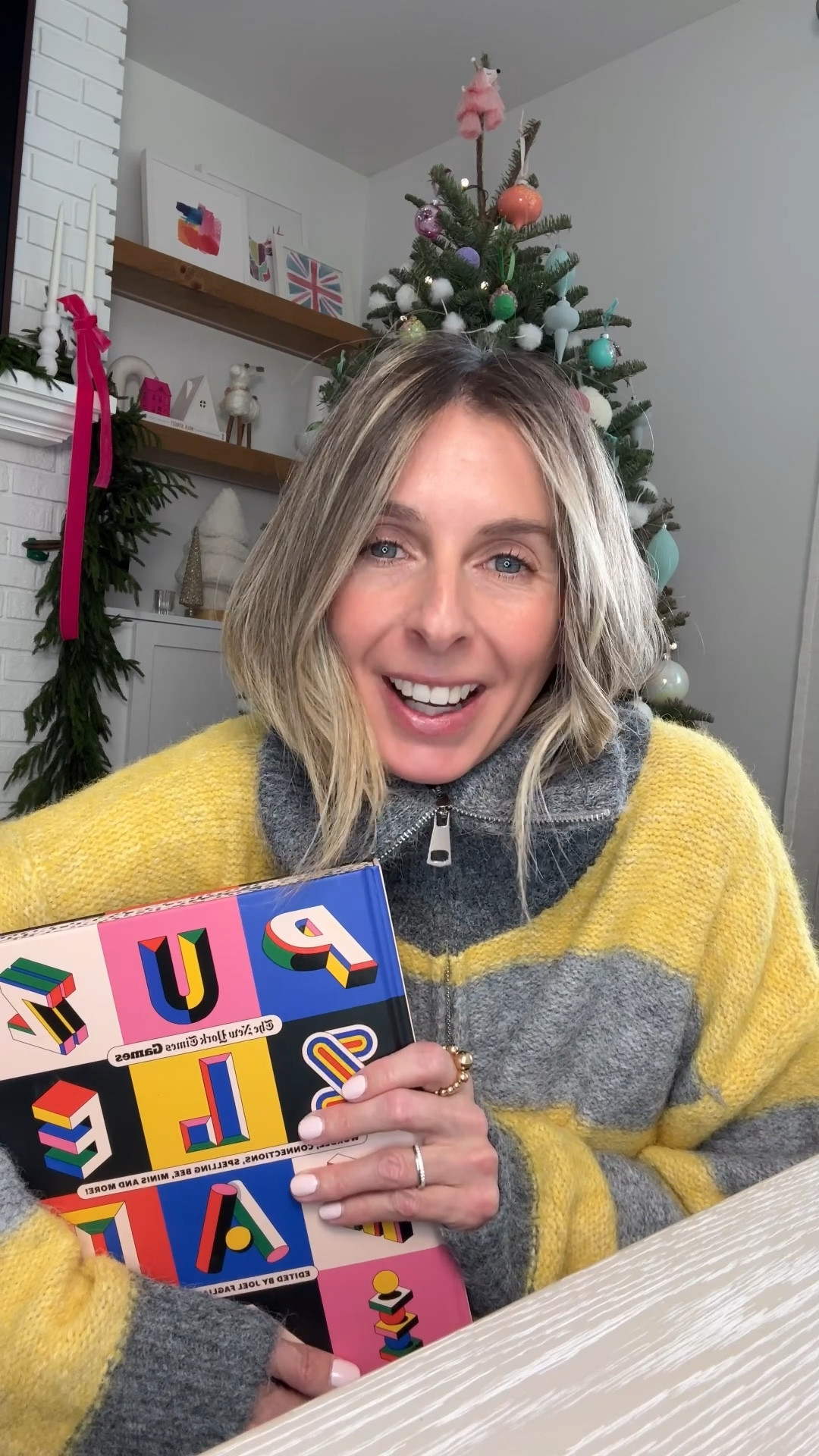 the book every home needs over the holidays!! 

annnnnd yes, board games are fun and all but they can be messy, take time to set up, and cause arguments. 🫠 but not this beauty! pick it up and dive right in. ✨

i couldn’t say this better myself, so check out this blurb from the NYT…

Whether you’re new to puzzles or never miss a Saturday crossword, Puzzle Mania! is a joyful workout for your brain and an invitation to friendly (or not-so-friendly) competition.

This premium collection features exclusive content you won’t find anywhere else, thoughtfully curated by NYT Games lead editor Joel Fagliano.

Inside you’ll discover:
Never-before-seen spins on popular digital games like Spelling Bee and Connections
A Mega Crossword with two sets of clues (easy and hard)
Joel’s hand-picked selection of his favorite-ever NYT Mini Crosswords
Unique brain benders, logic puzzles and trivia categories
And so. much. Wordle.

With a beautifully designed lay-flat format perfect for marking up, this collection offers new challenges as your skills develop. Whether you’re treating yourself to a screen-free puzzle ritual, looking for the perfect gift for the Wordle player who texts you their score every morning, or need something to keep everyone entertained at holiday gatherings—Puzzle Mania! delivers.

#LTKFindsUnder50 #LTKHoliday #LTKGiftGuide