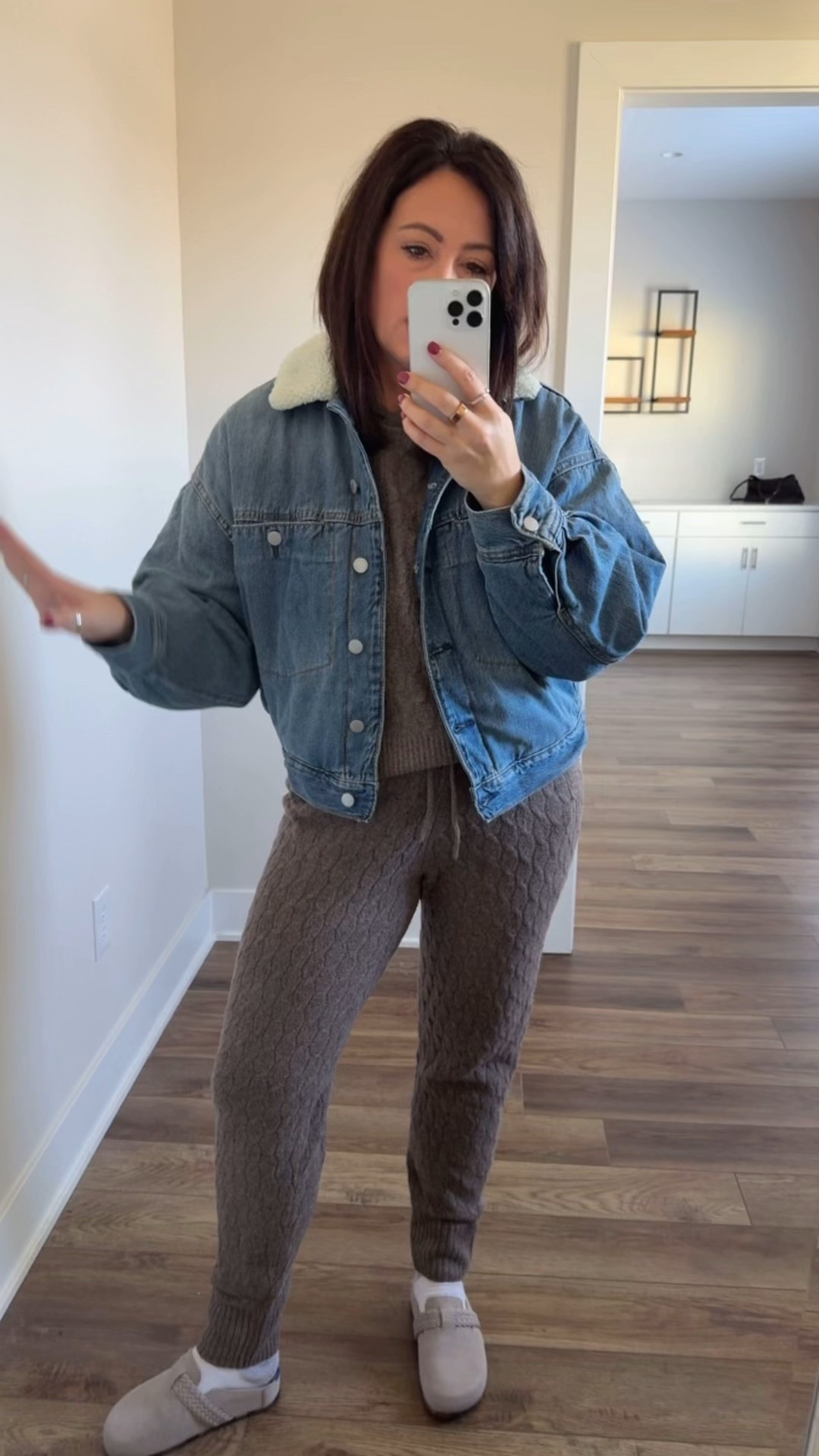 TARGET 🎯 TUESDAY 
• medium sweater 
• medium pants 
• medium jacket 


#LTKootd #LTKGiftGuide #LTKFindsUnder50