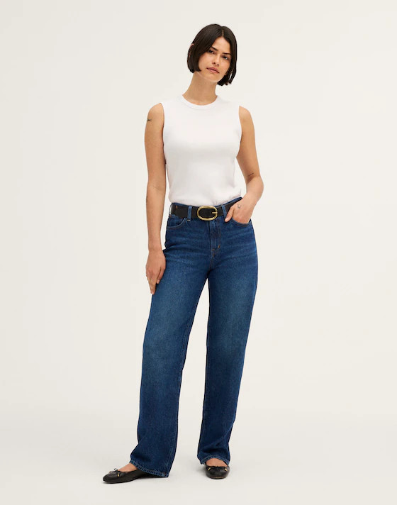 The Curvy Perfect Vintage Wide-Leg Jean | Madewell