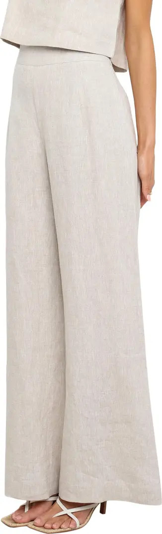 Petal & Pup Devlin Linen Wide Leg Pants | Nordstrom | Nordstrom