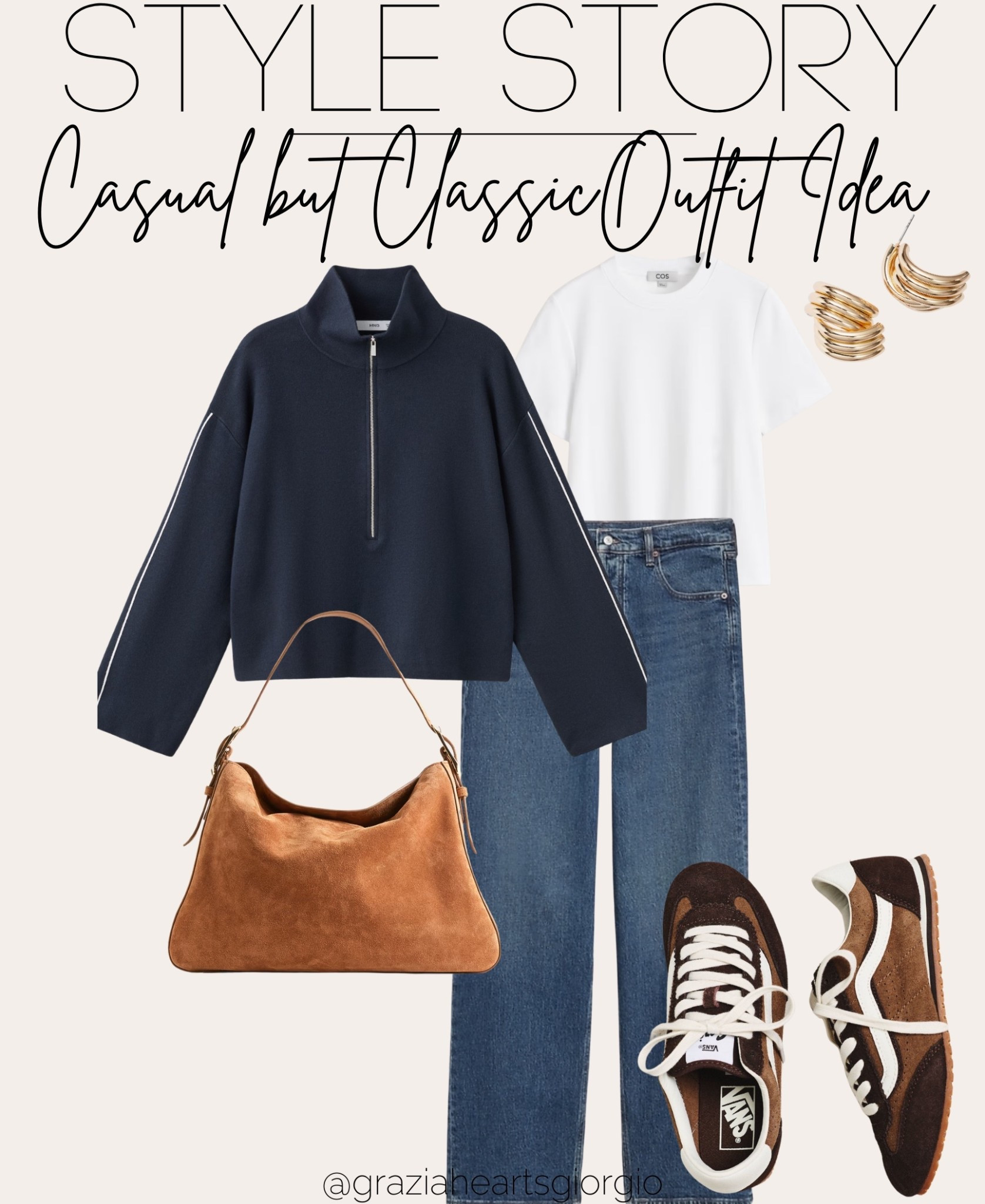 Casual but Classic Outfit Idea 
.
#casualoutfit 

#LTKSeasonal