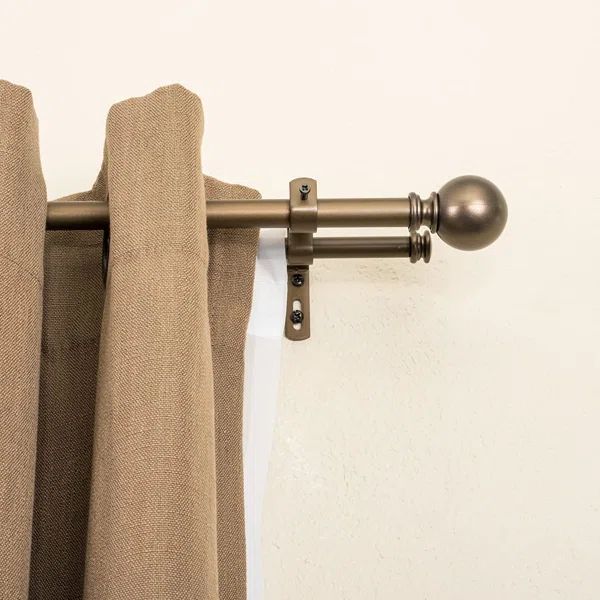 Lipsey Adjustable Double Curtain Rod | Wayfair North America