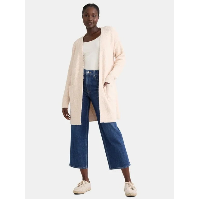 Time and Tru Women's Super Soft Cardigan, Size XS-XXXL | Walmart (US)