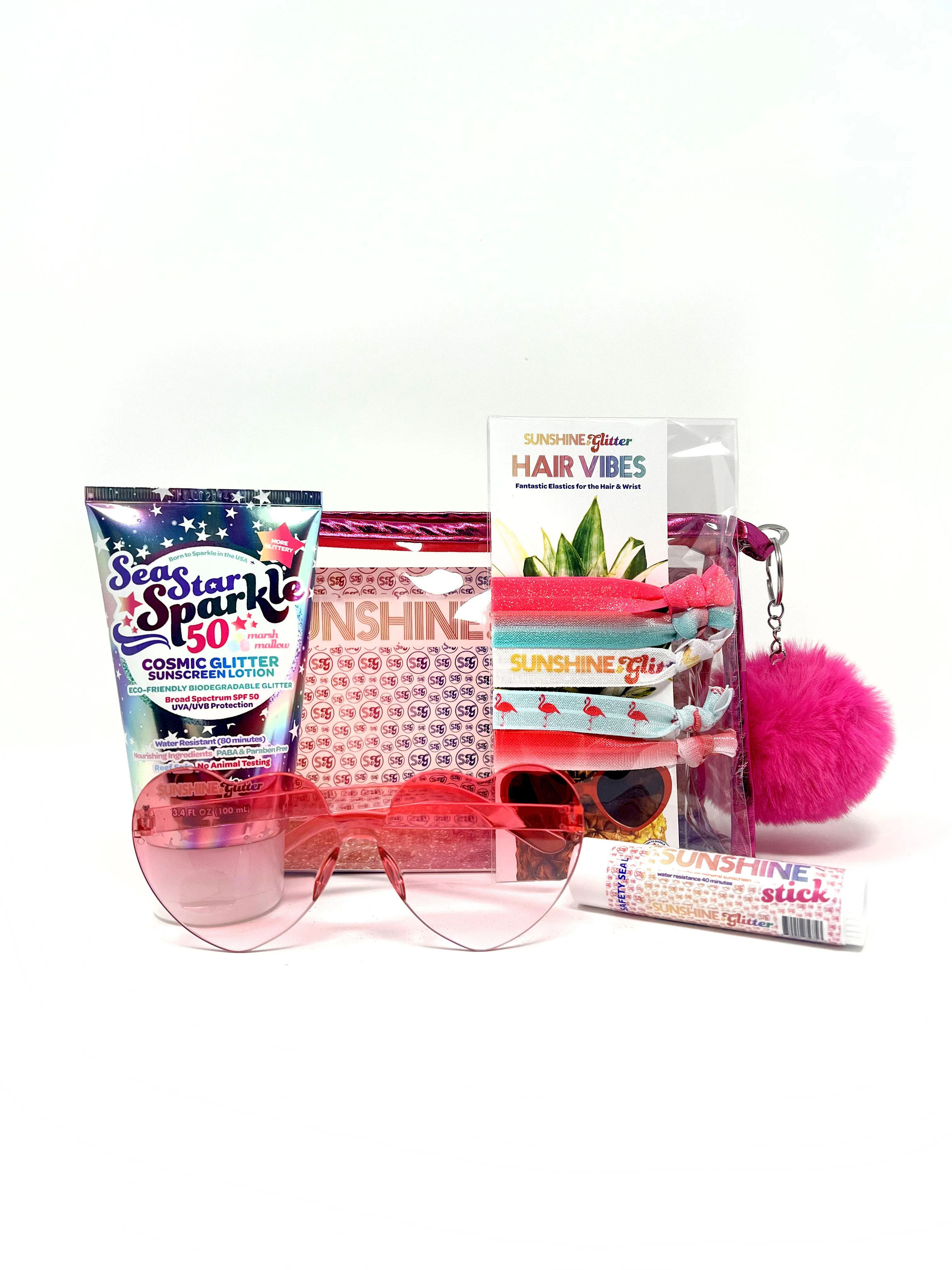 Cosmic Stardust Deluxe Travel Bag Gift Set | Sunshine & Glitter