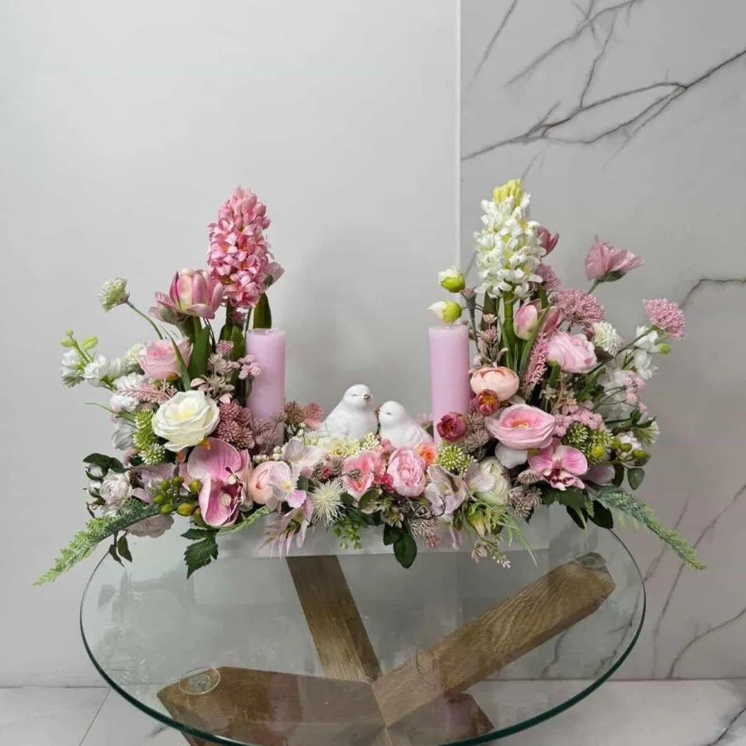 Add a touch of romantic spring charm to your home with this beautiful cottagecore-inspired floral decor collection by Lozynka. Each handmade piece features incredibly realistic faux flowers arranged in elegant designs—from heart-shaped wreaths to glass goblet centerpieces and charming floral baskets with sweet seasonal accents. Perfect for Easter decorating, weddings, or everyday spring styling, these timeless arrangements bring soft color and garden-inspired beauty to any space.

#LTKHome #CottagecoreDecor #SpringHome #FloralDecor #EasterDecor #HomeStyling #RomanticHome #SeasonalDecor 

#LTKSeasonal #LTKHome #LTKWedding