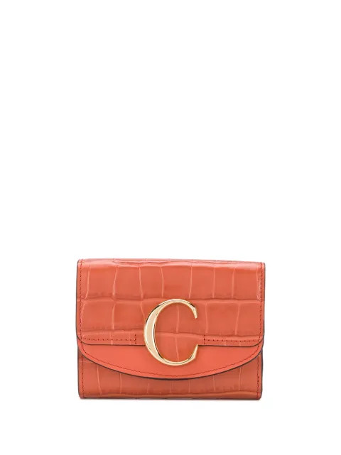 Chloé C small tri-fold wallet | Farfetch (RoW)