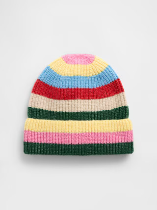 CashSoft Recycled Ribbed Beanie | Gap Factory