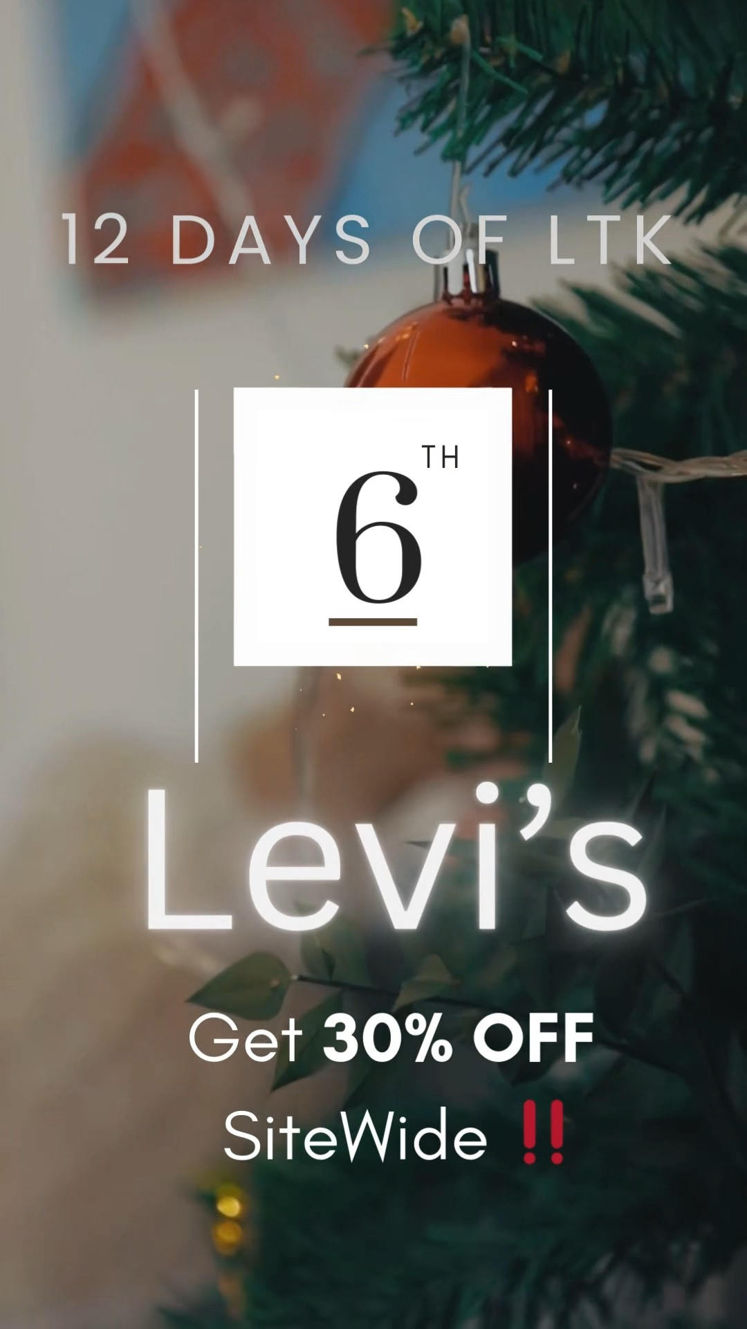 On The 6th Day Of @LTK Amazing Sales ‼️ It’s @Levi’s. 🙌🏼
Get 30% OFF StoreWide
 (Men• Women & Kids) 🤯
Including The Collab with Our Queen 🐝 @beyonce 💓 
 
🛍️Comment Below What Brand It’s on Day 7 🤔💕
 
#12daysofltk #levi’s #holidaycountdown #dianatheeboss #creatorsearchinsights 

#LTKHoliday #LTKGiftGuide #LTKSaleAlert