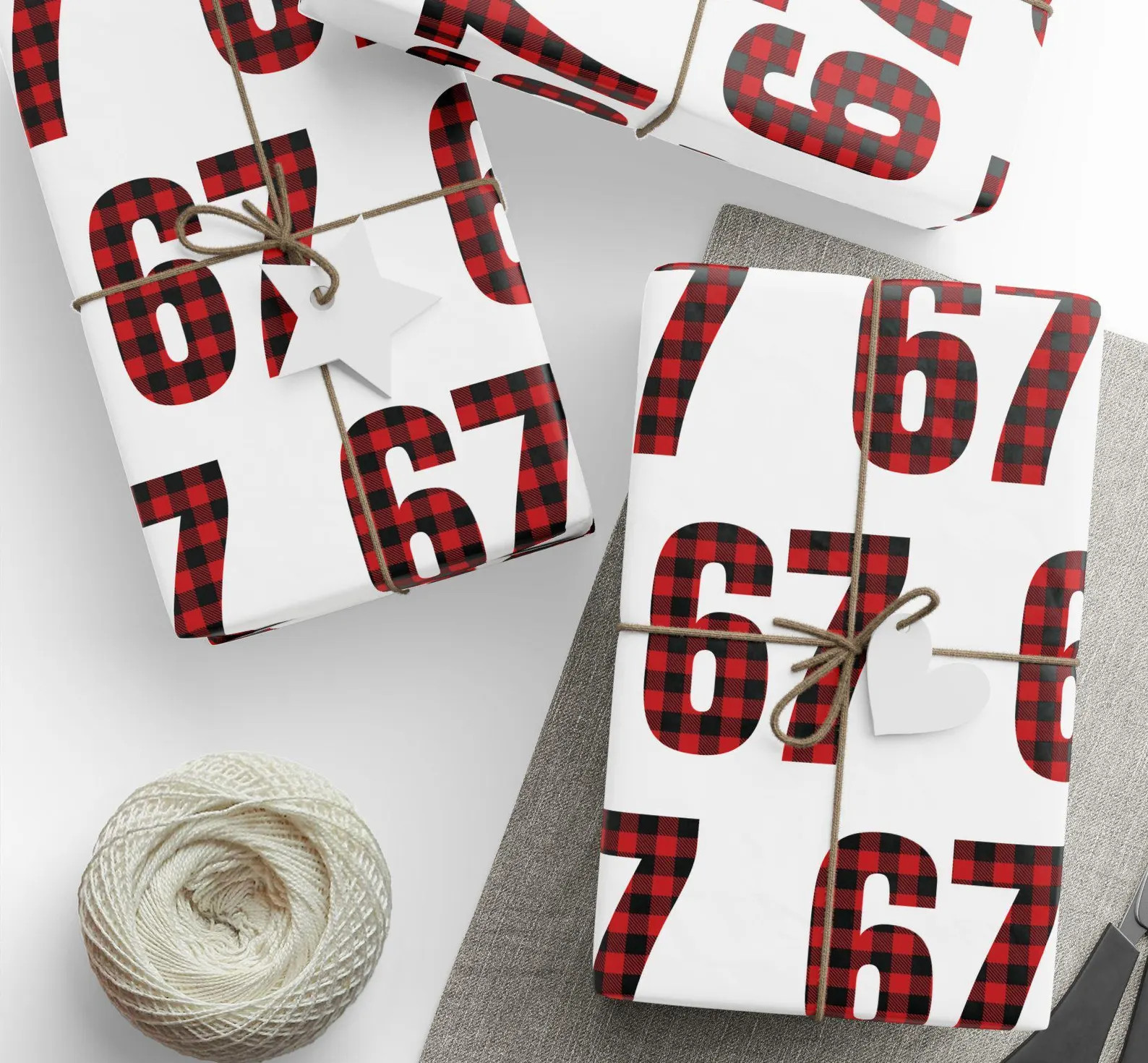 67 Wrapping Paper, 67 Christmas Gift | Gift Wrap for Teens | 6-7 Meme Gifts, Teen Boy Christmas G... | Etsy (US)