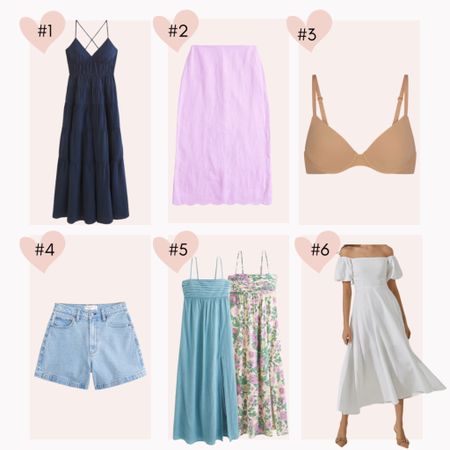 Best Sellers from the past few weeks 💕

1) I wear a small tall but I think a medium and medium tall would also work
2) medium in skirt (I like shapewear thong with this)
3) everyday bra 
4) I size up to a 10
5) medium
6) medium 

#LTKSeasonal #LTKmidsize #LTKfindsunder100