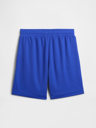 Kids 100% Recycled Pull-On Mesh Shorts | Gap Factory