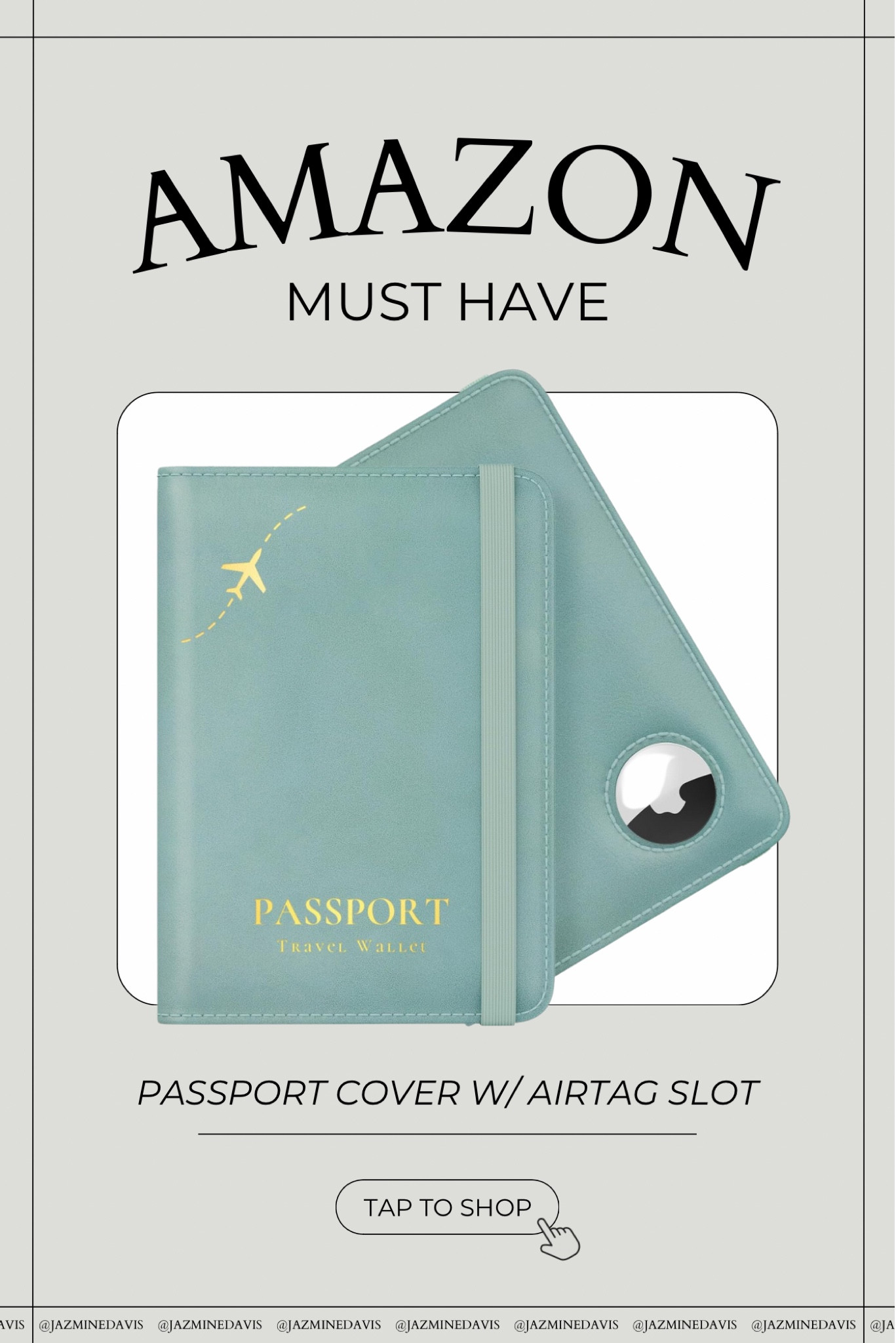 A travelers must have! Equipped with a slot for an AirTag to fit nice and snug. No more last minute panicking and awesome bonus, it’s super cute! Who isn’t ready for their next adventure? Certainly not you! ✈️

Fyi- this passport cover comes in a variety of colors 🤗

#travel #musthave #amazon

#LTKFindsUnder100 #LTKFindsUnder50 #LTKTravel
