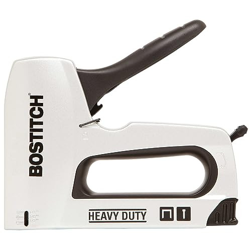 BOSTITCH Heavy Duty Staple Gun, Anti-Jam Mechanism, Ideal for Molding, Picture Frames, Carpet Padding, and Insulation (BT160HL) | Amazon (US)